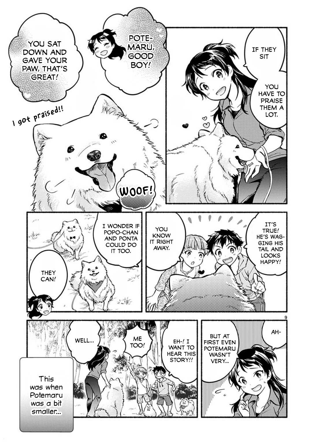 One-Room, Dog Chapter 8 page 10 - Chapter 8: The Fluffy Trio