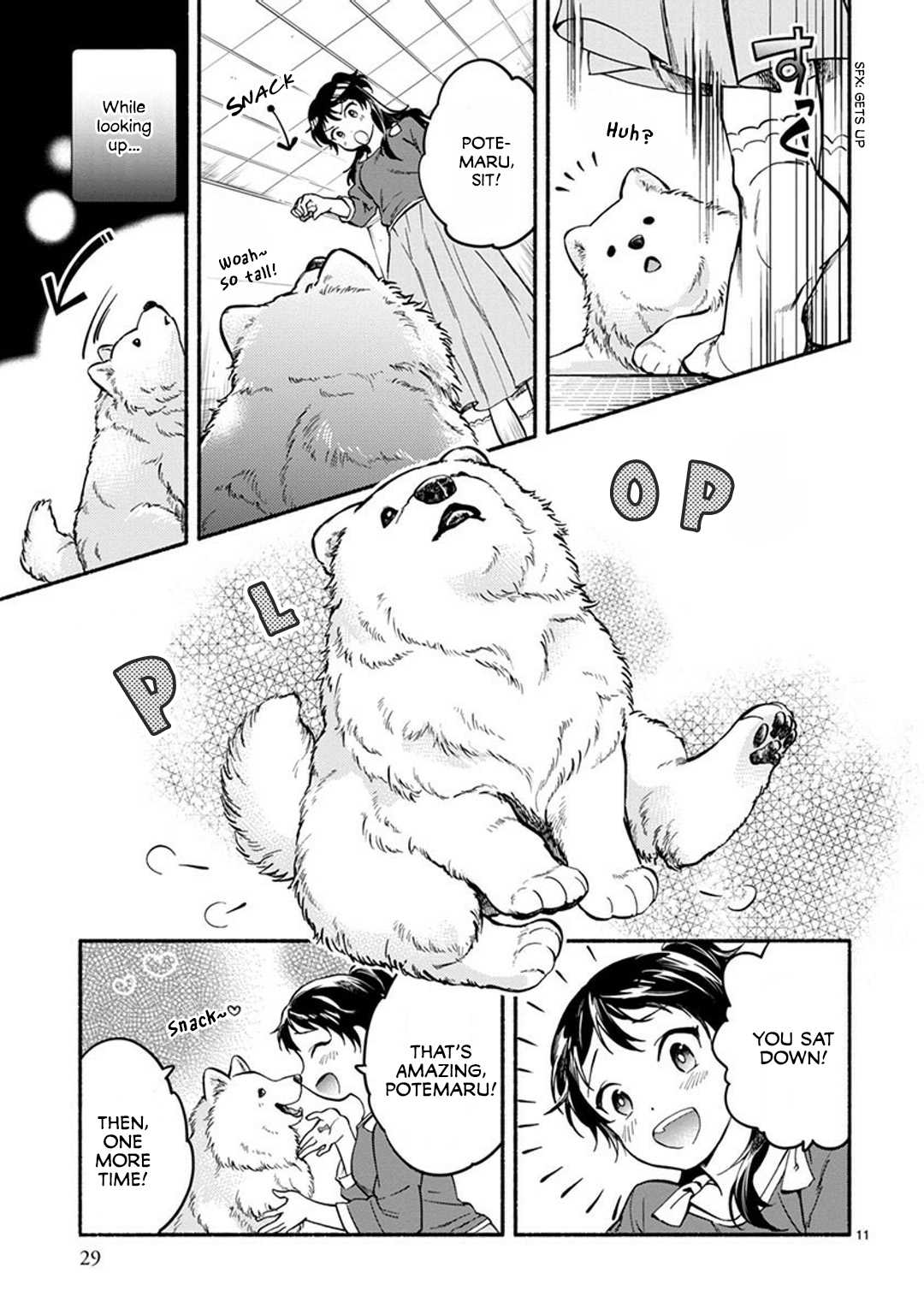 One-Room, Dog Chapter 8 page 12 - Chapter 8: The Fluffy Trio