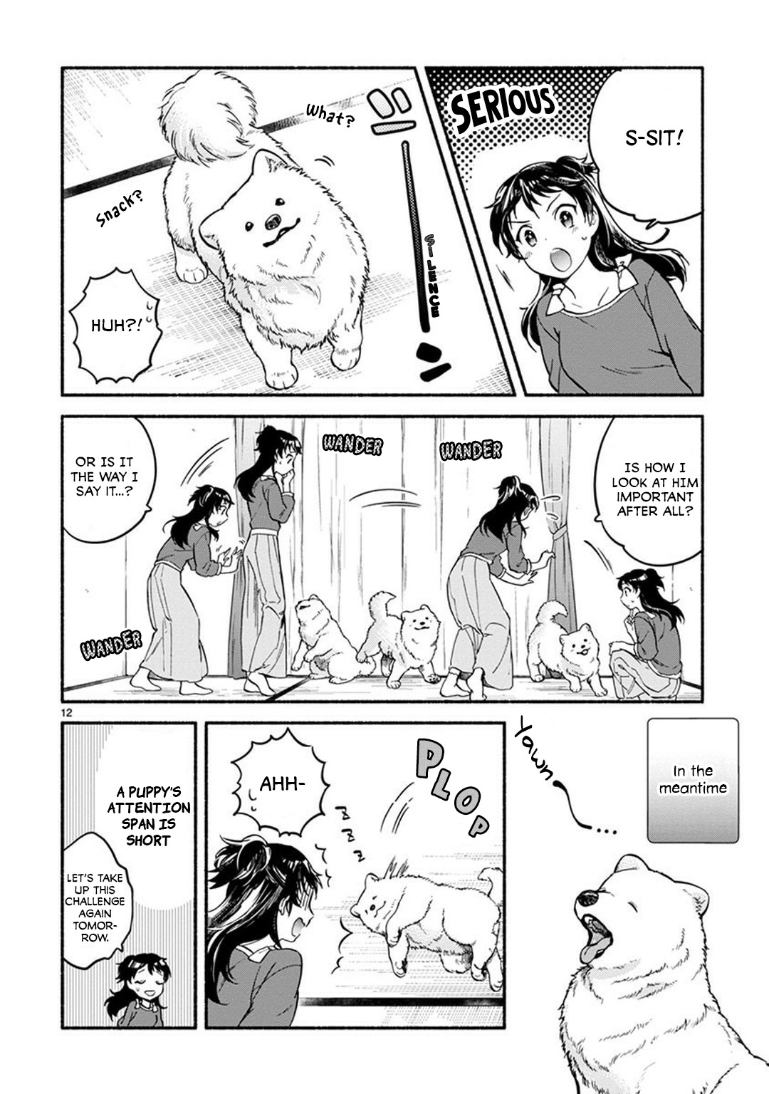 One-Room, Dog Chapter 8 page 13 - Chapter 8: The Fluffy Trio