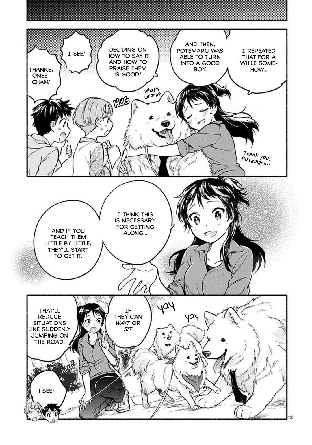 One-Room, Dog Chapter 8 page 14 - Chapter 8: The Fluffy Trio