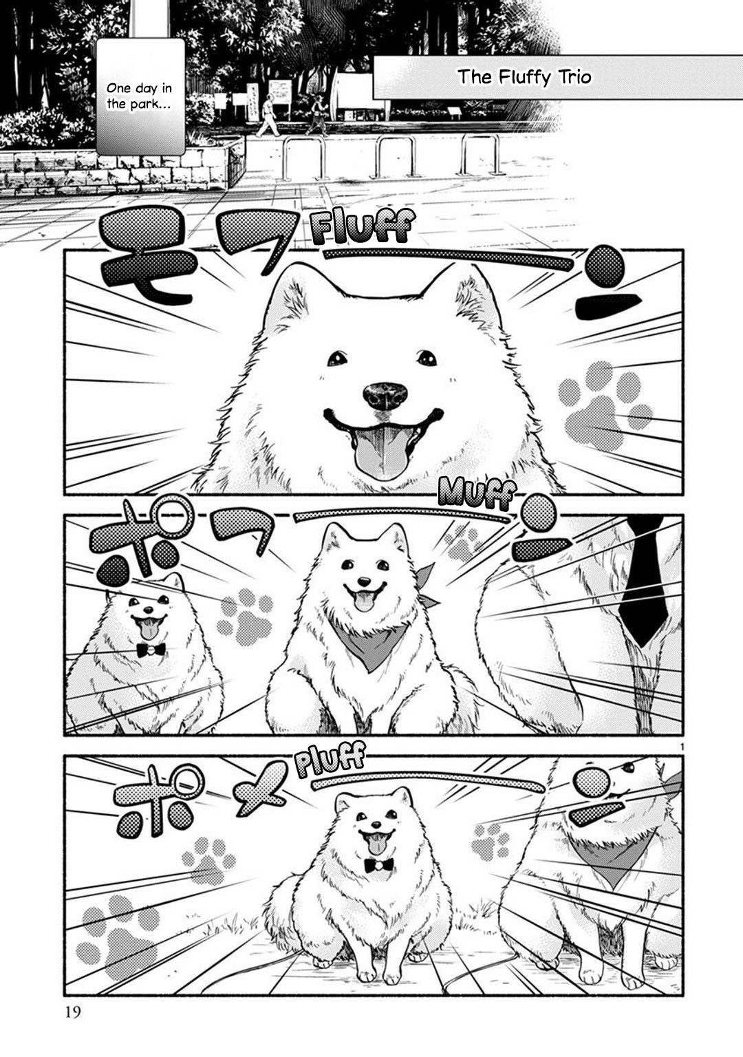 One-Room, Dog Chapter 8 page 2 - Chapter 8: The Fluffy Trio