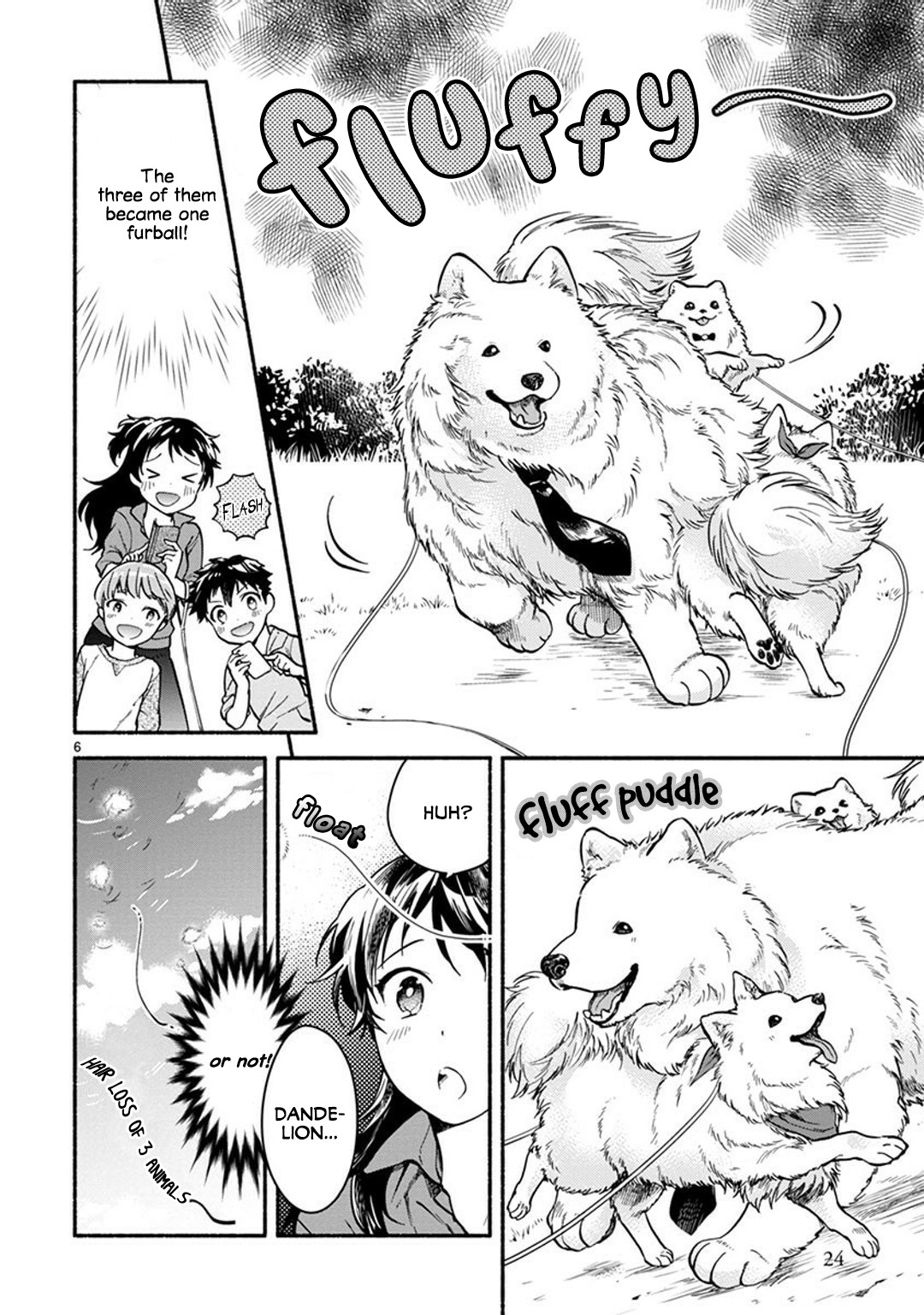 One-Room, Dog Chapter 8 page 7 - Chapter 8: The Fluffy Trio