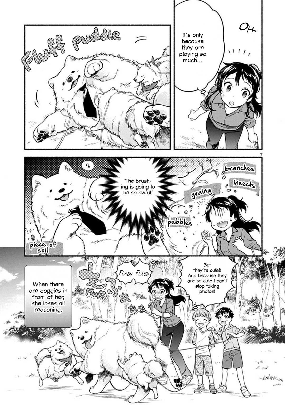 One-Room, Dog Chapter 8 page 8 - Chapter 8: The Fluffy Trio