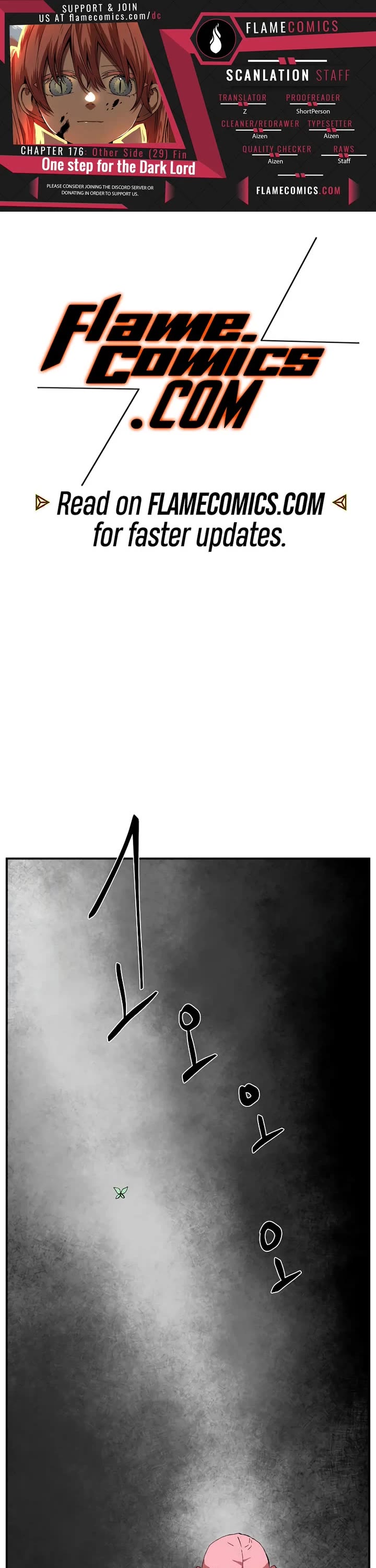 One Step for the Dark Lord Chapter 176 page 1 - Chapter 176: Other Side (29) Fin.