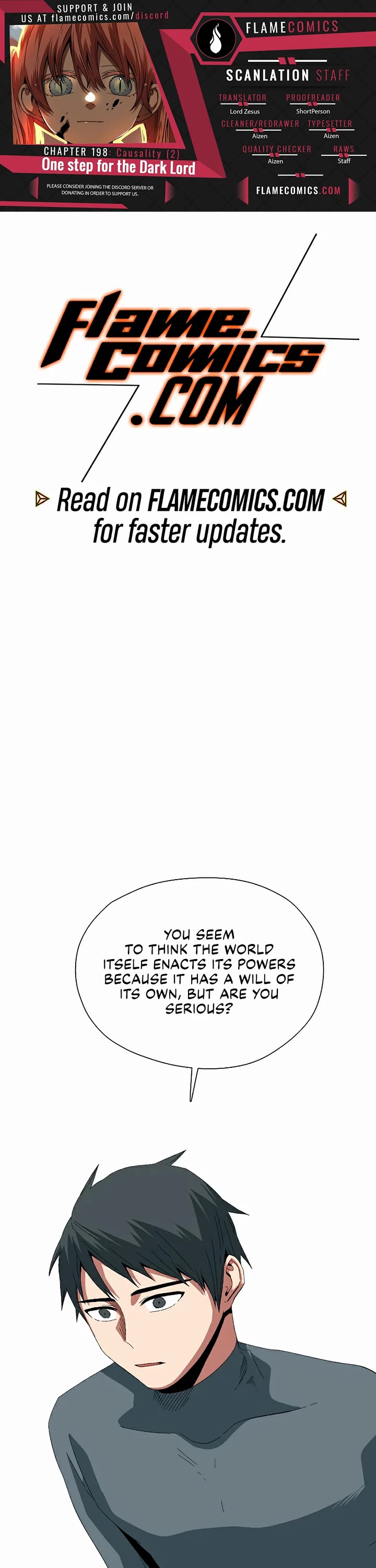 One Step for the Dark Lord Chapter 198 page 1 - Chapter 198: Causality (2)