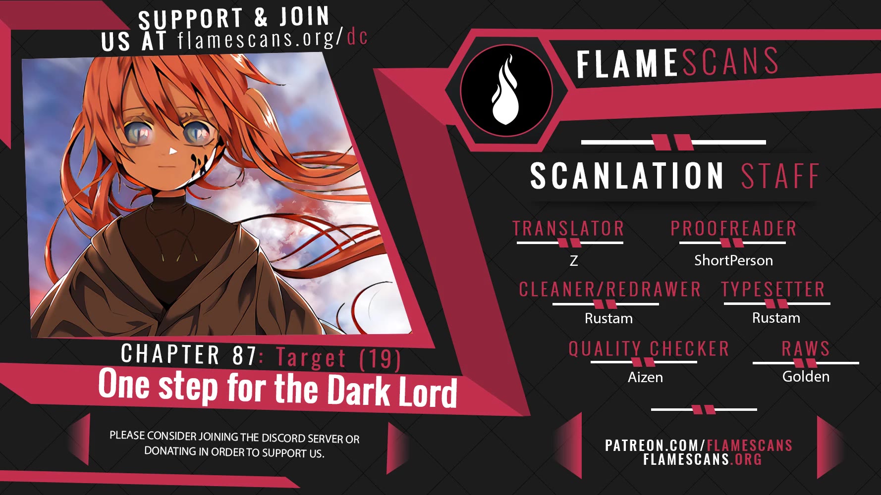 One Step for the Dark Lord Chapter 87 page 1 - Chapter 87