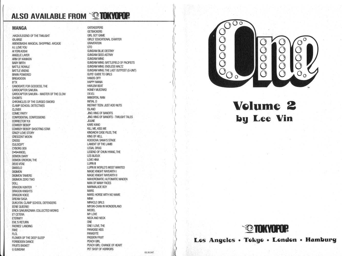 One Chapter 2.1-1 page 2 - Vol.02 Chapter 1.1