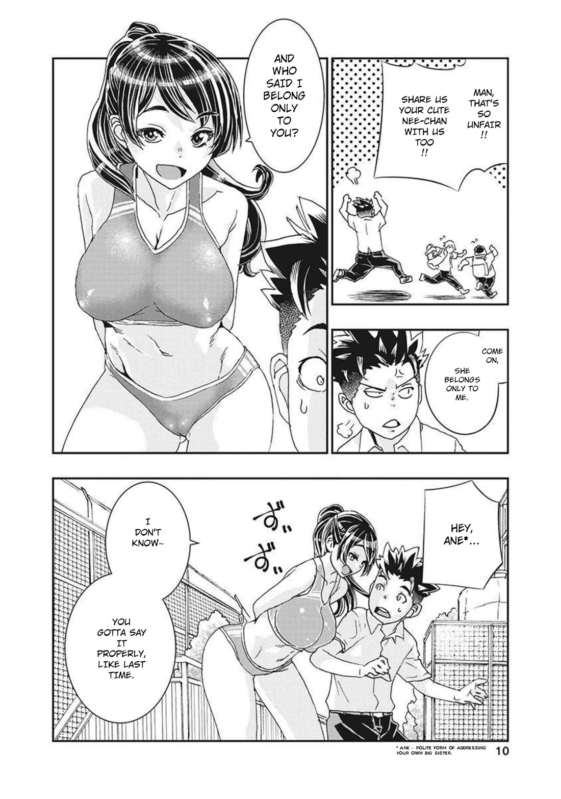 Onecha. Chapter 14 page 10 - Chapter 14: You've Been Flirting Again