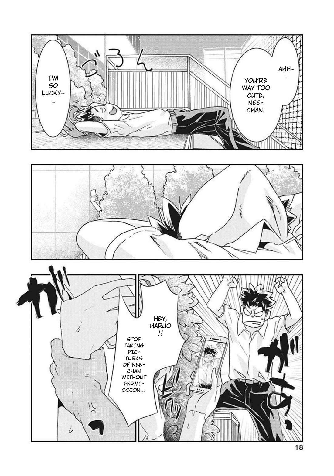 Onecha. Chapter 14 page 18 - Chapter 14: You've Been Flirting Again