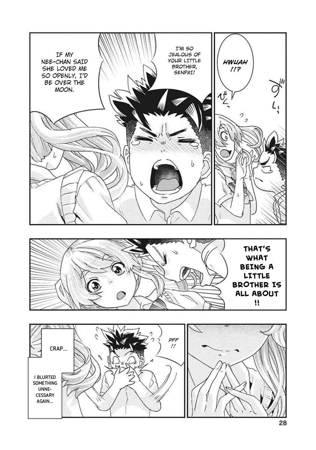 Onecha. Chapter 14 page 28 - Chapter 14: You've Been Flirting Again