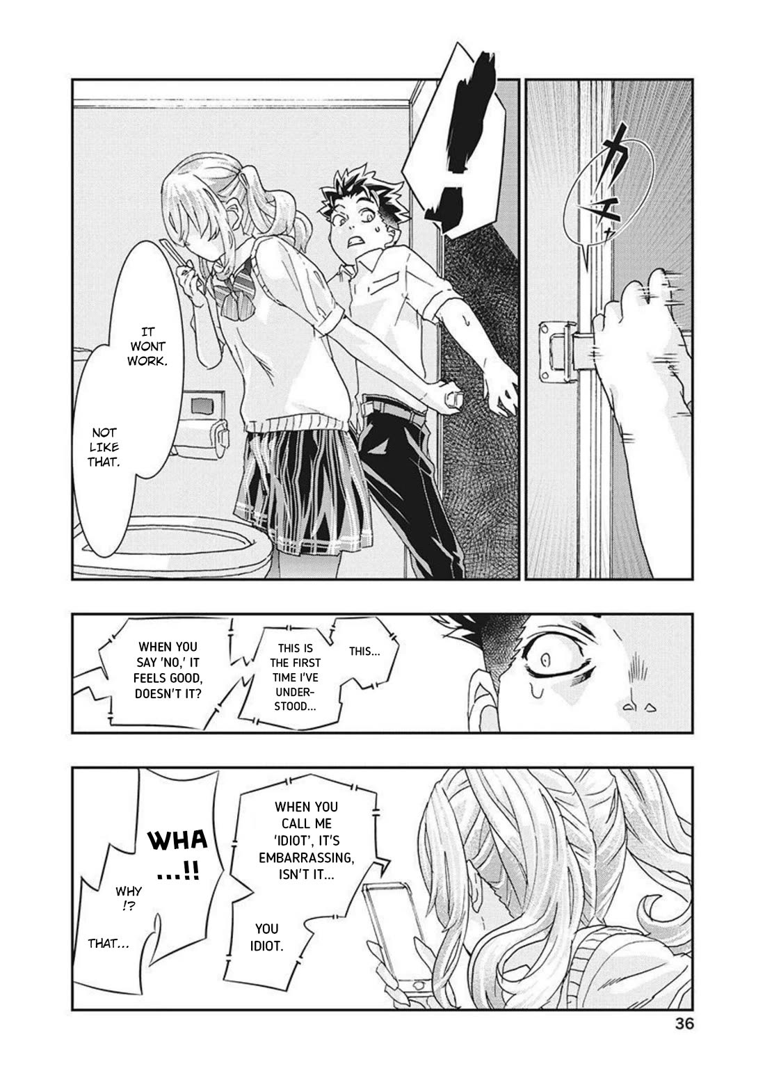 Onecha. Chapter 14 page 36 - Chapter 14: You've Been Flirting Again