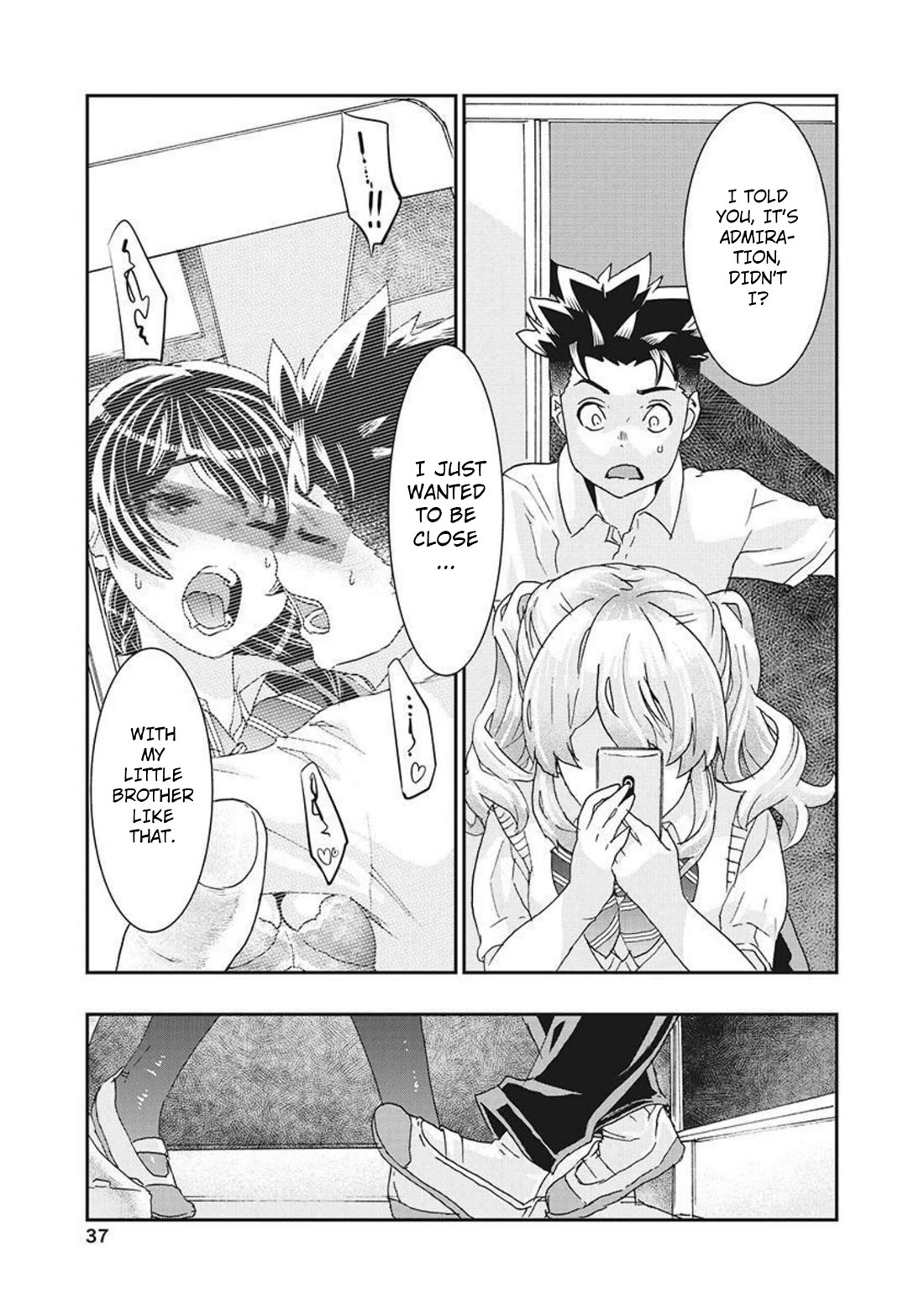 Onecha. Chapter 14 page 37 - Chapter 14: You've Been Flirting Again