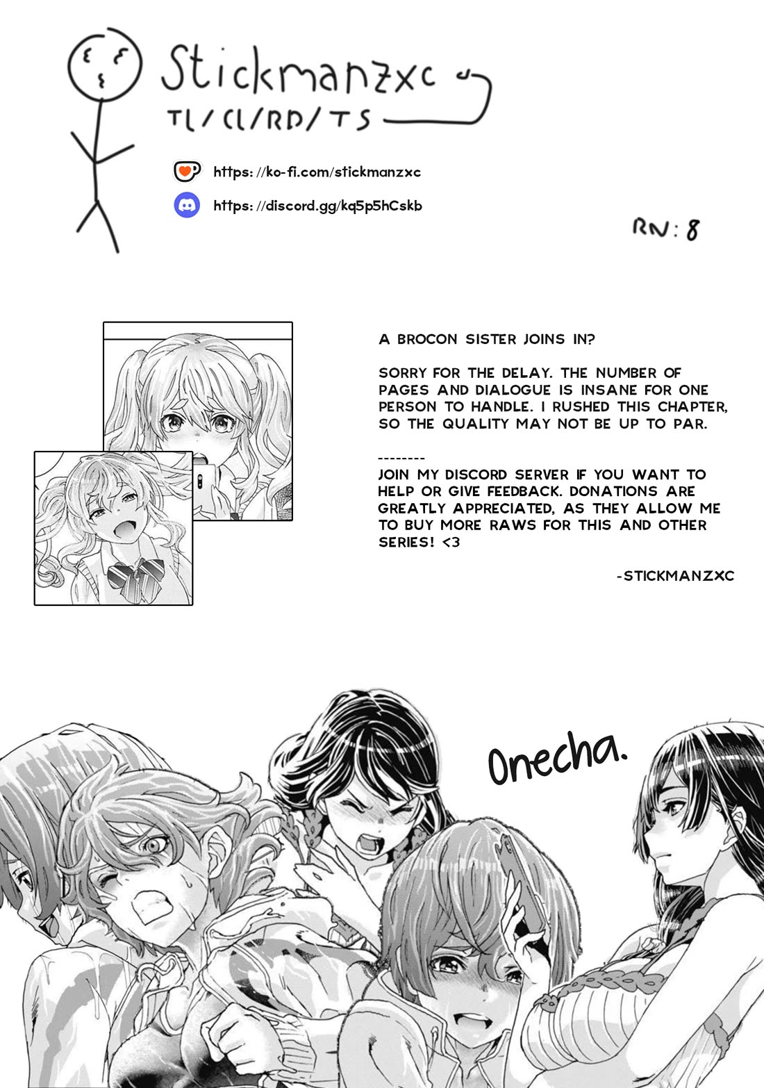 Onecha. Chapter 14 page 40 - Chapter 14: You've Been Flirting Again