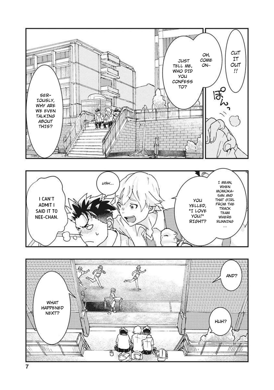 Onecha. Chapter 14 page 7 - Chapter 14: You've Been Flirting Again