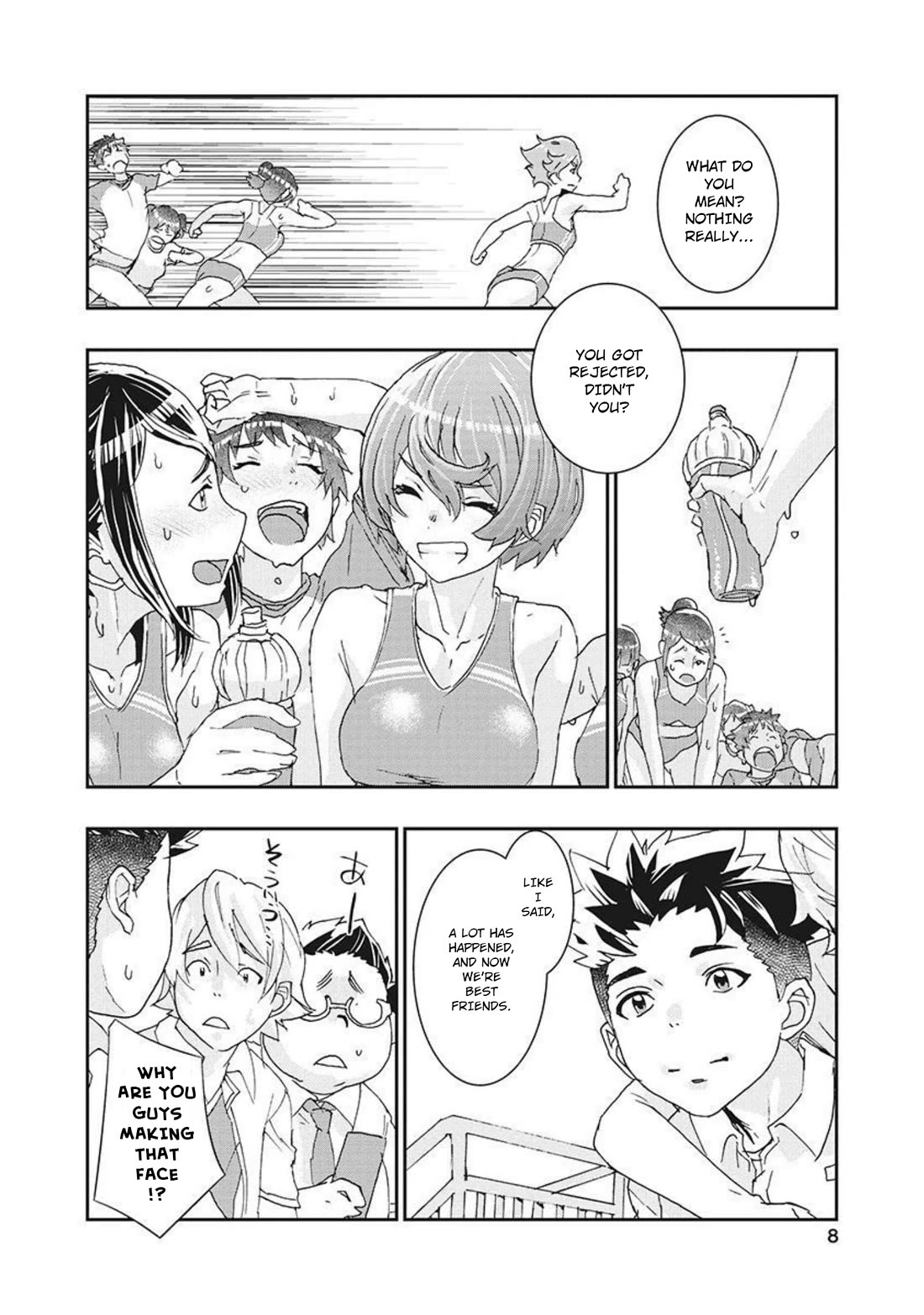Onecha. Chapter 14 page 8 - Chapter 14: You've Been Flirting Again