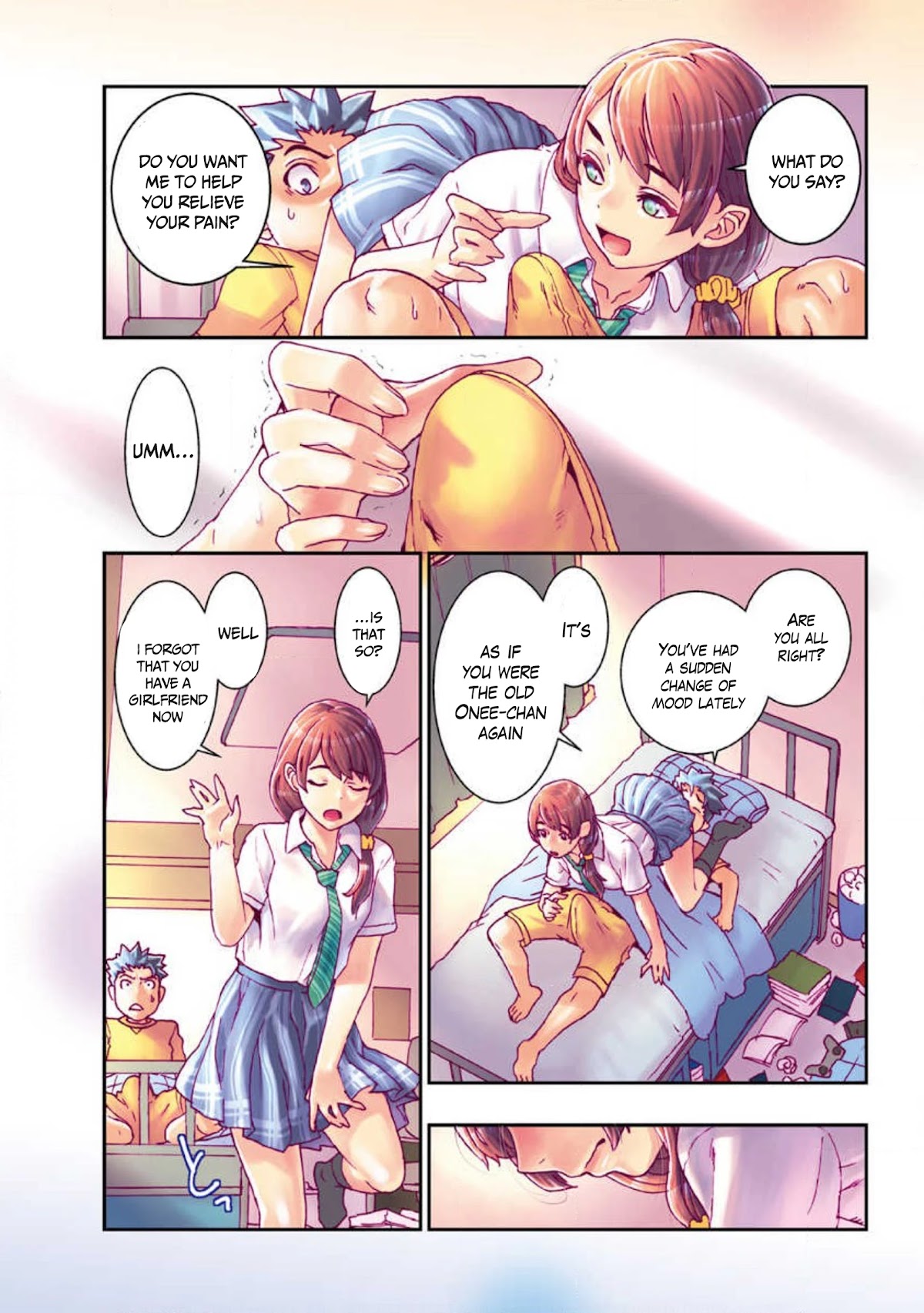 Onecha. Chapter 8 page 3 - Chapter 8: In your room
