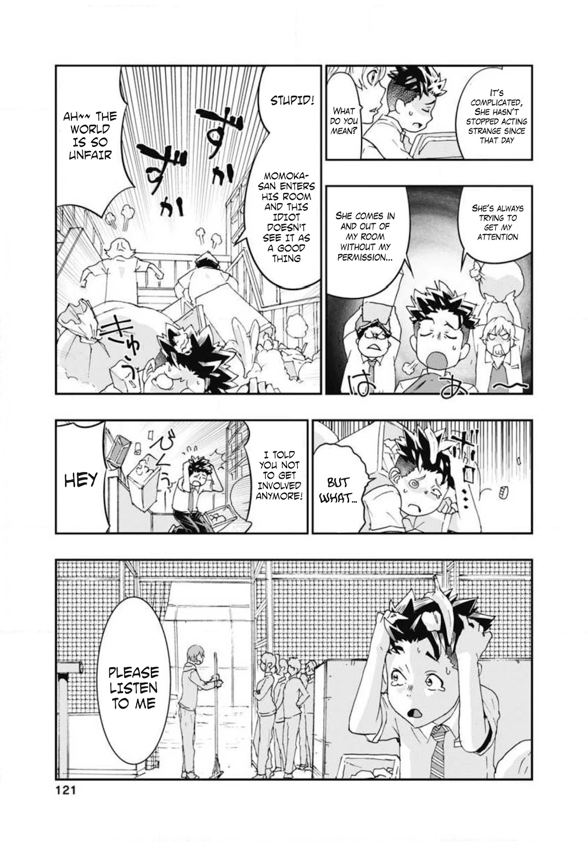 Onecha. Chapter 8 page 5 - Chapter 8: In your room