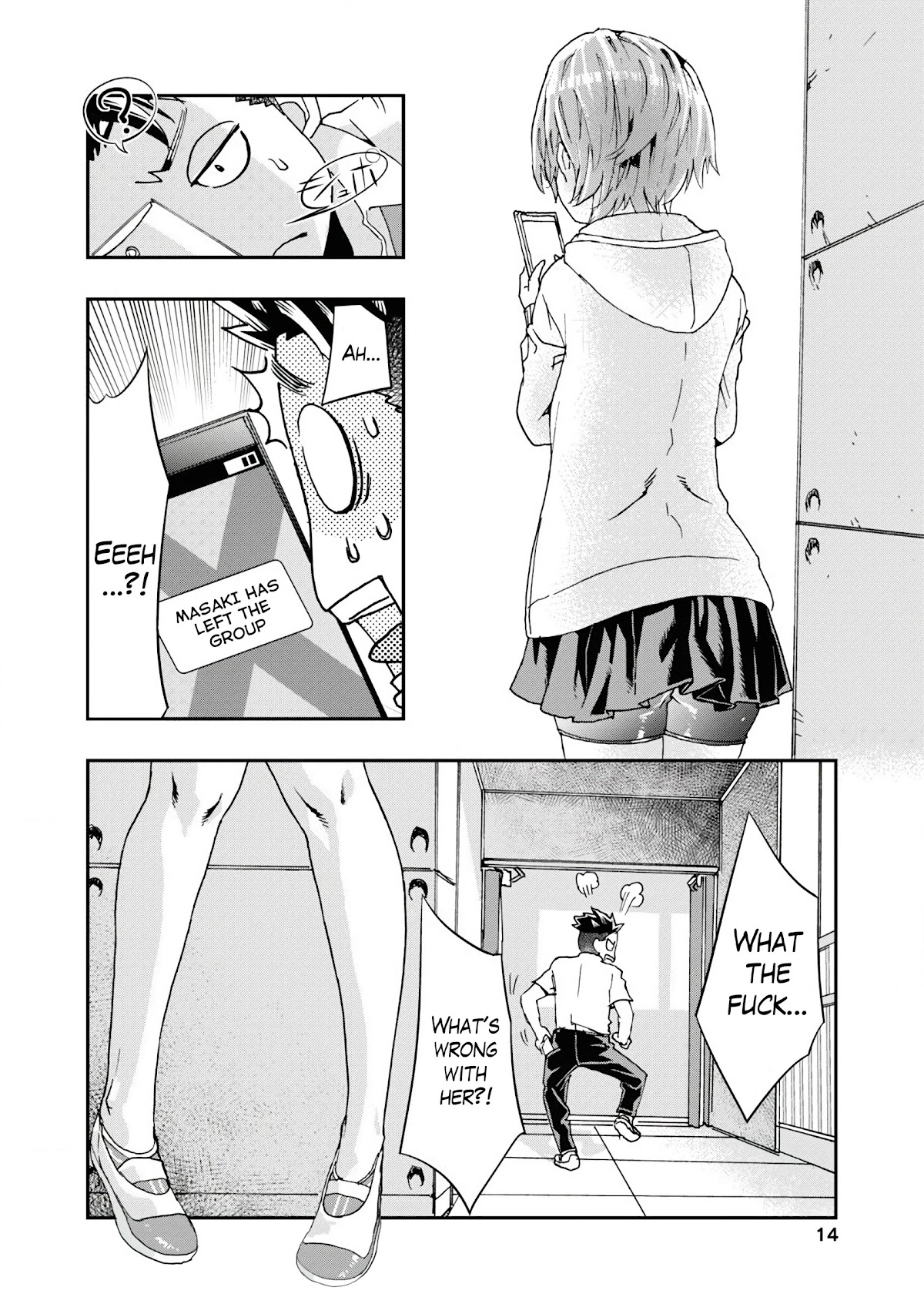 Onecha. Chapter 9 page 12 - Chapter 9: Crying