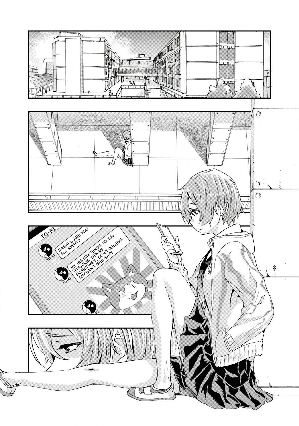 Onecha. Chapter 9 page 3 - Chapter 9: Crying