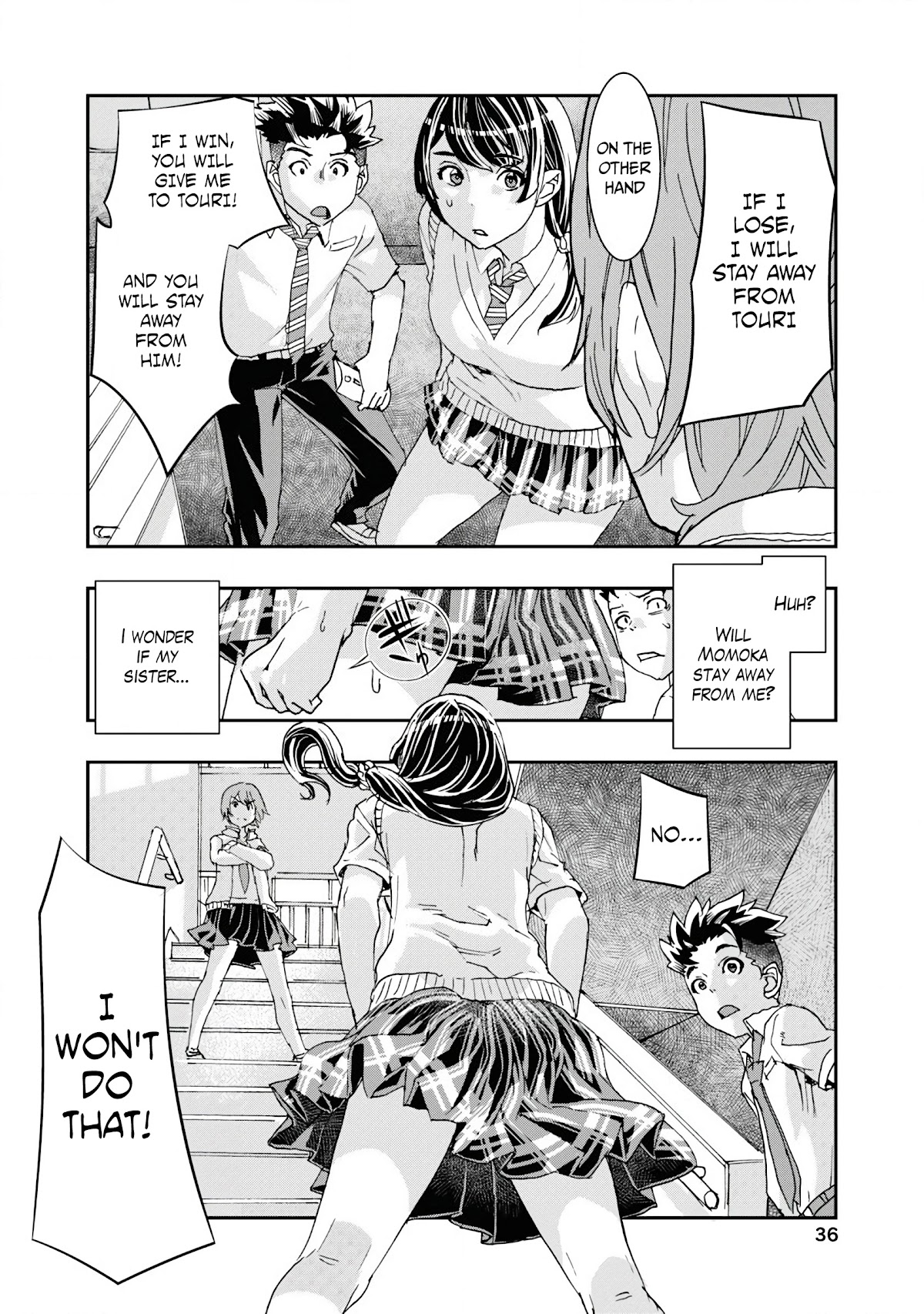 Onecha. Chapter 9 page 33 - Chapter 9: Crying