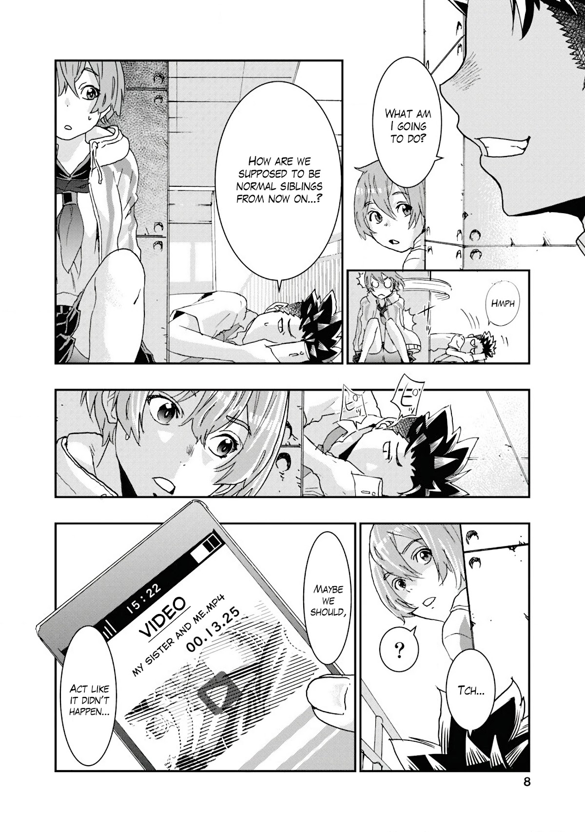 Onecha. Chapter 9 page 6 - Chapter 9: Crying