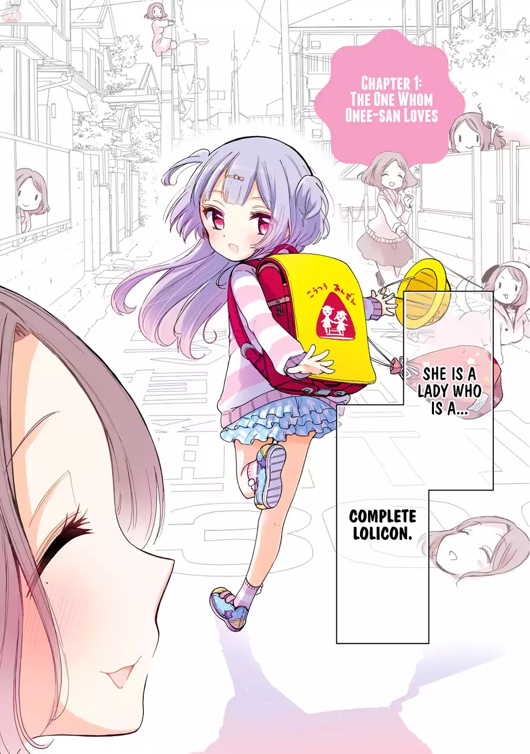 Onee-san wa Joshi Shougakusei ni Kyoumi ga arimasu. Chapter 1 page 6 - Chapter 1: The One Whom Onee-san Loves