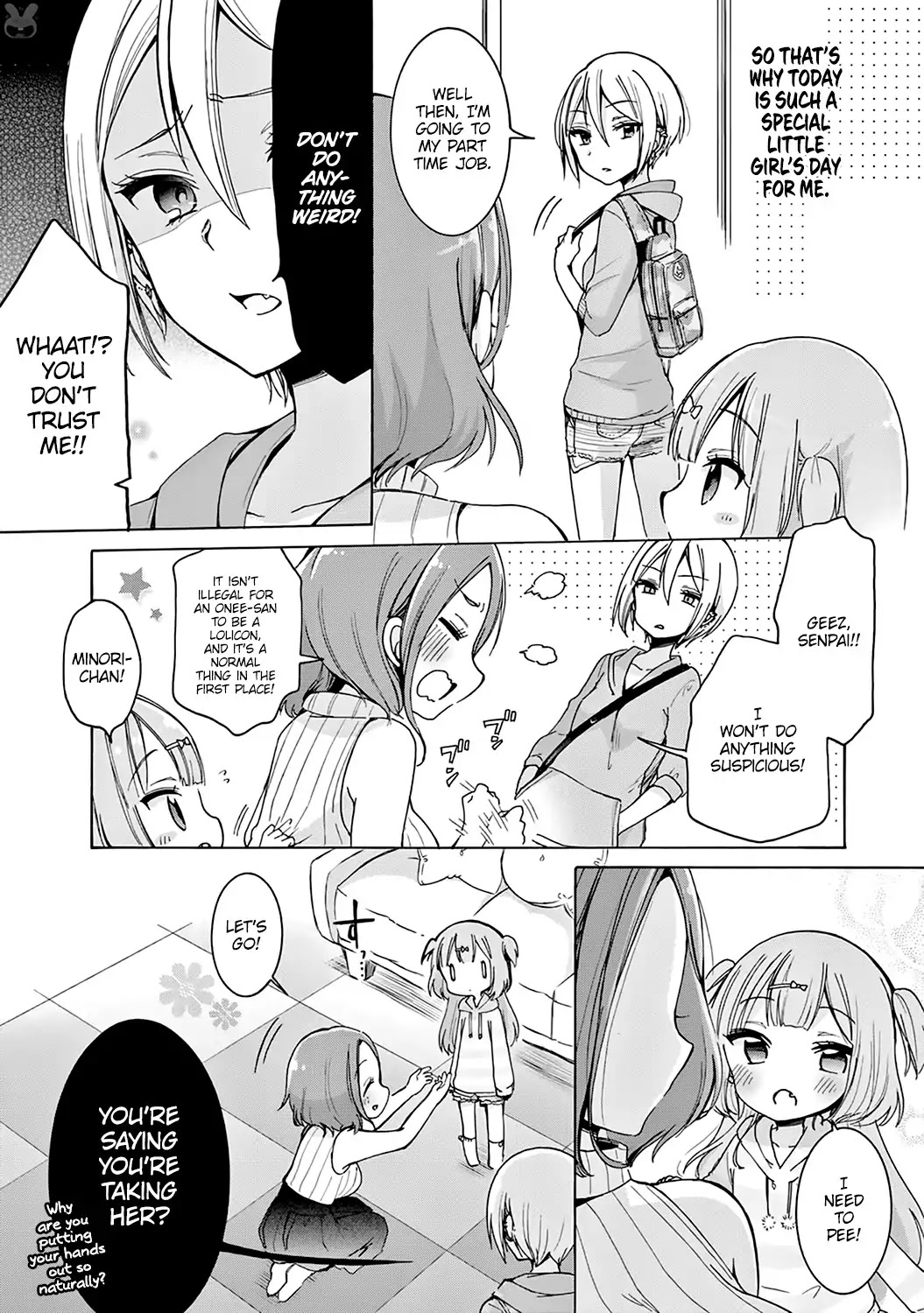 Onee-san wa Joshi Shougakusei ni Kyoumi ga arimasu. Chapter 1 page 9 - Chapter 1: The One Whom Onee-san Loves