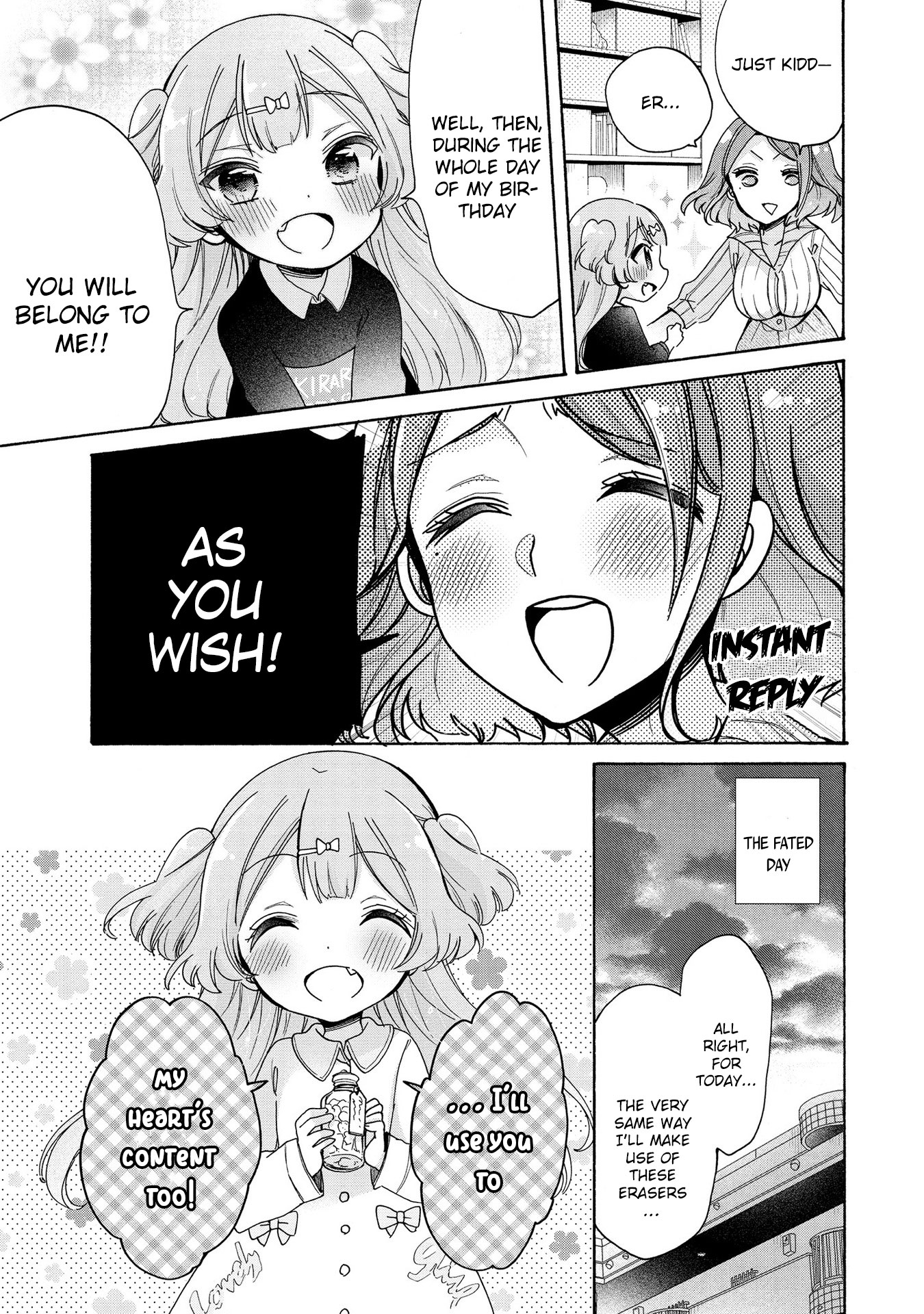 Onee-san wa Joshi Shougakusei ni Kyoumi ga arimasu. Chapter 10 page 8 - Chapter 10: Coco’s Birthday
