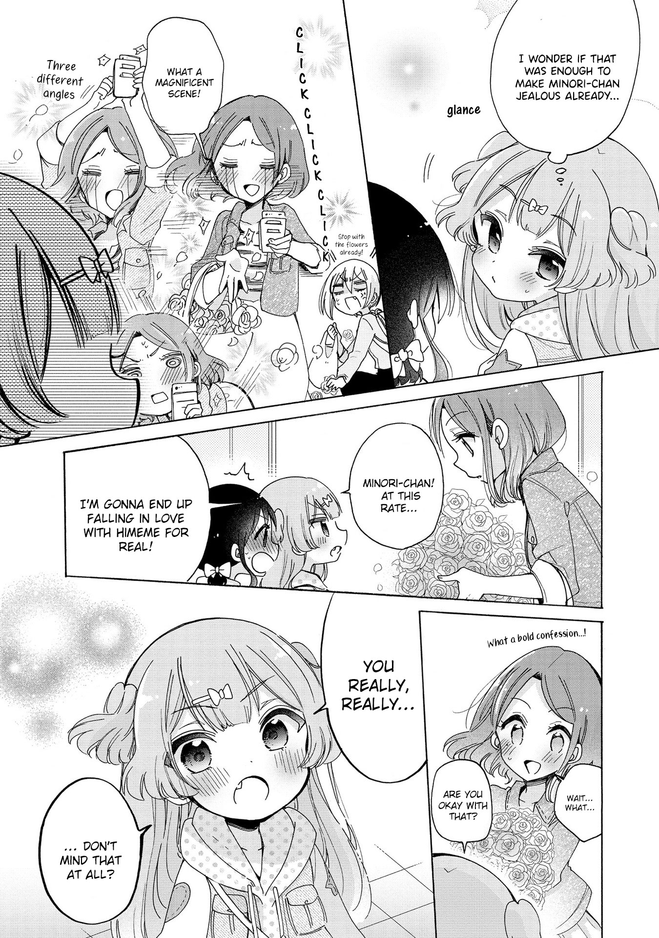 Onee-san wa Joshi Shougakusei ni Kyoumi ga arimasu. Chapter 11 page 12 - Chapter 11: Our first double date