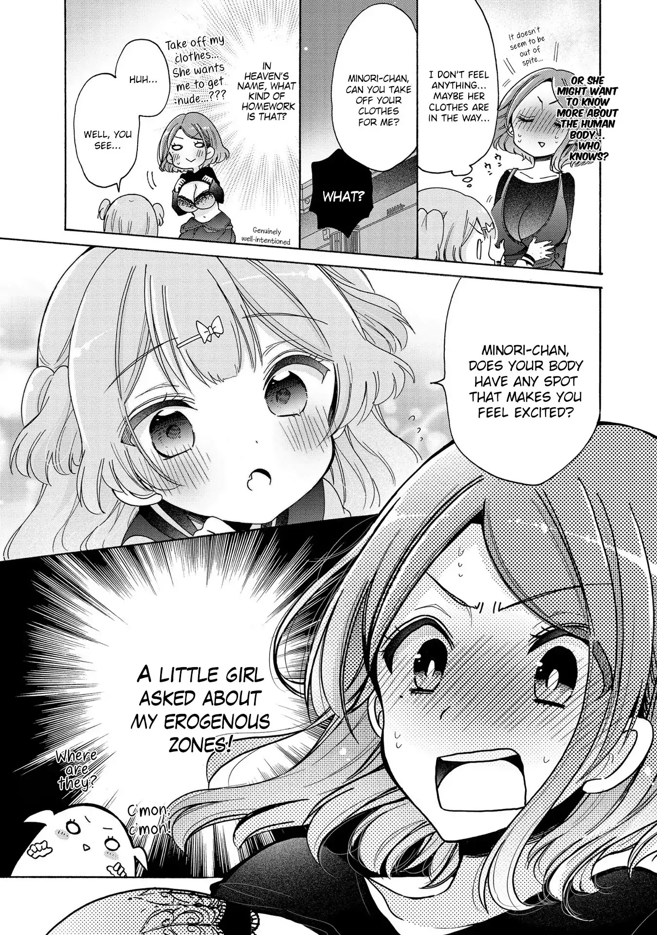 Onee-san wa Joshi Shougakusei ni Kyoumi ga arimasu. Chapter 12 page 8 - Chapter 12: That’s the disease of love!