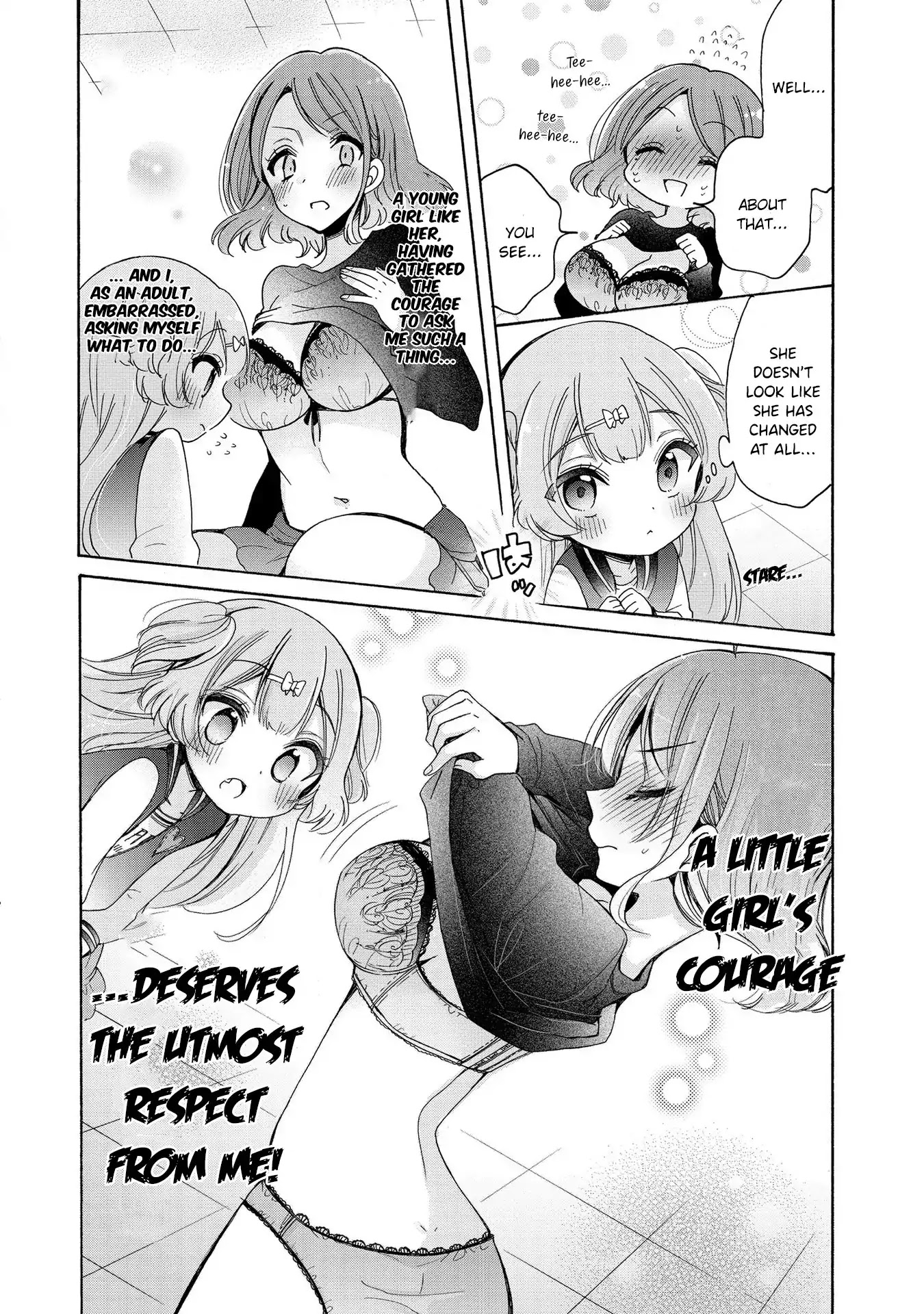 Onee-san wa Joshi Shougakusei ni Kyoumi ga arimasu. Chapter 12 page 9 - Chapter 12: That’s the disease of love!