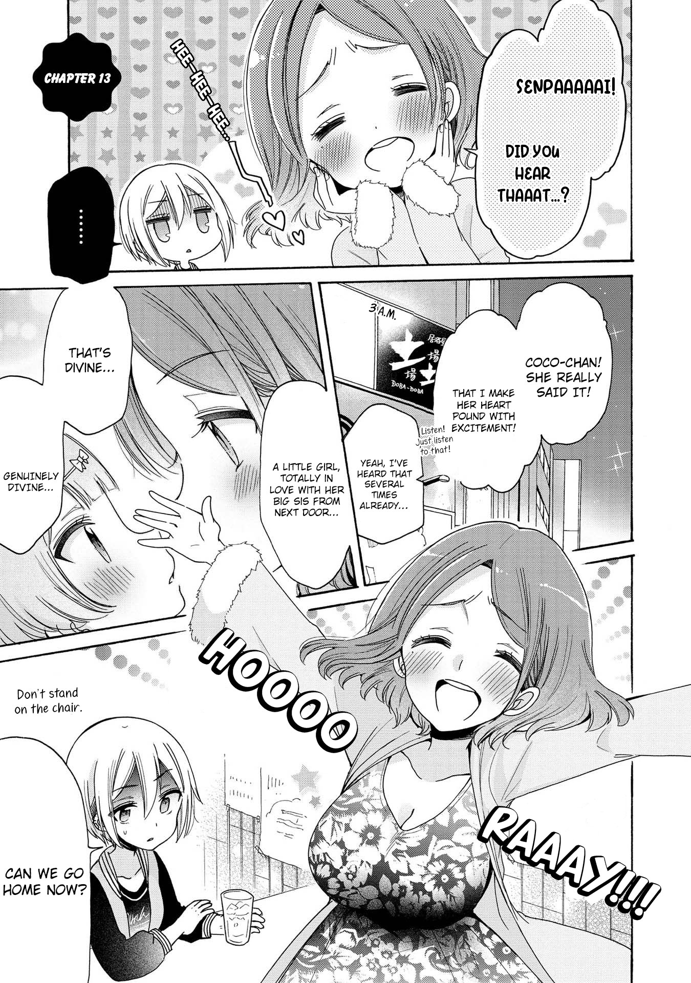 Onee-san wa Joshi Shougakusei ni Kyoumi ga arimasu. Chapter 13 page 2 - Chapter 13: A Training Day with the Big Sis she admires