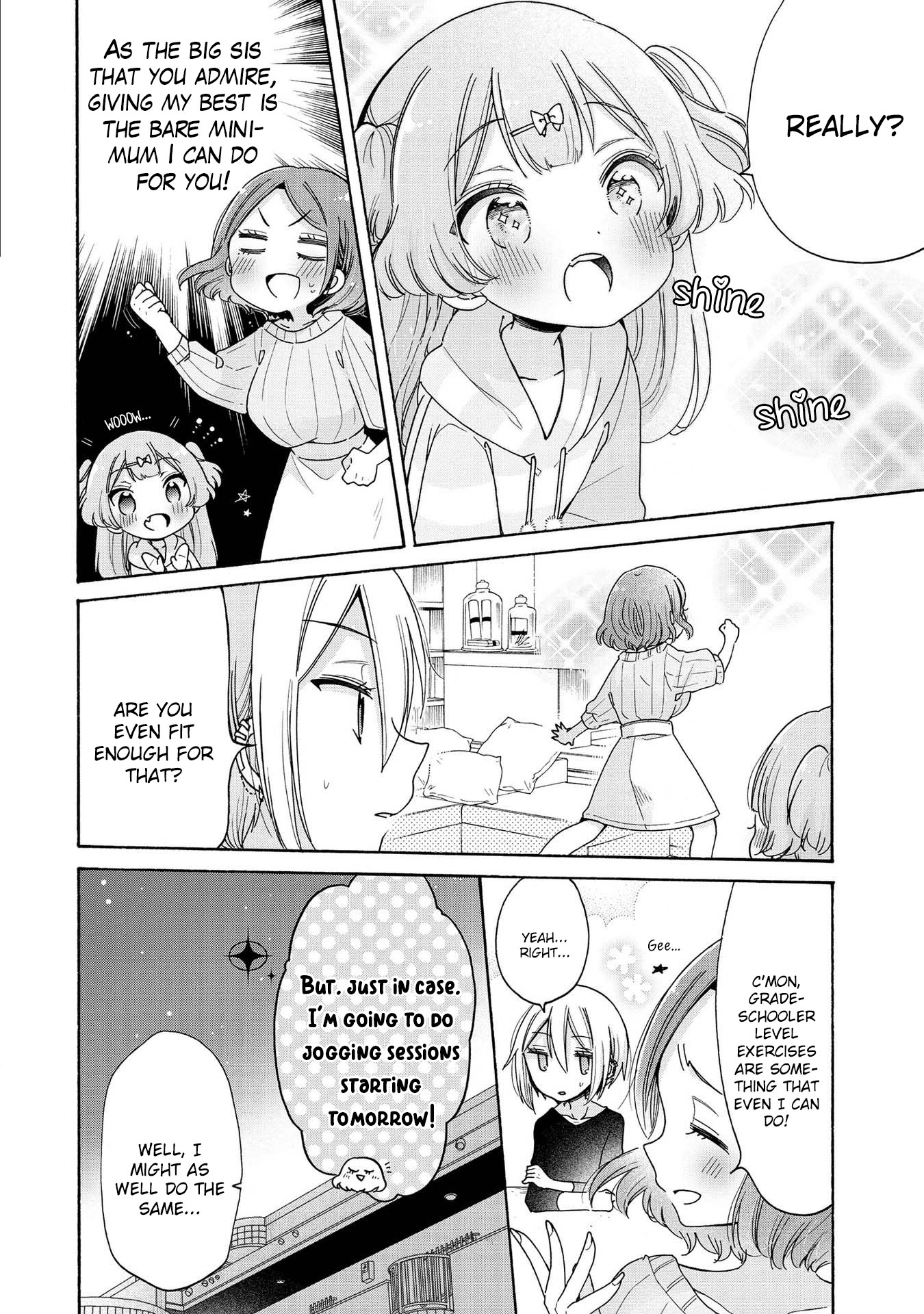Onee-san wa Joshi Shougakusei ni Kyoumi ga arimasu. Chapter 13 page 5 - Chapter 13: A Training Day with the Big Sis she admires