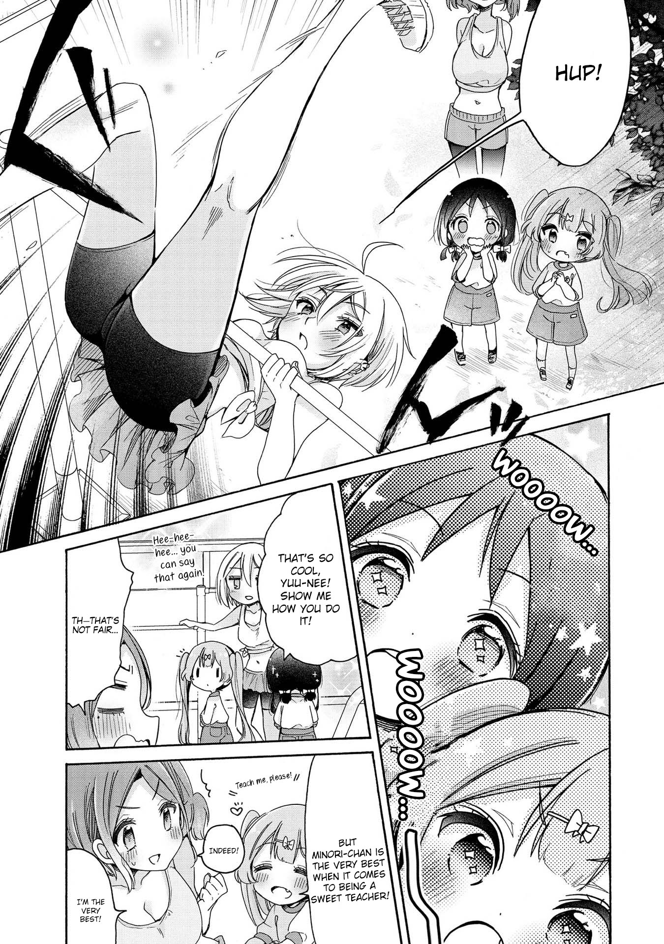 Onee-san wa Joshi Shougakusei ni Kyoumi ga arimasu. Chapter 13 page 8 - Chapter 13: A Training Day with the Big Sis she admires