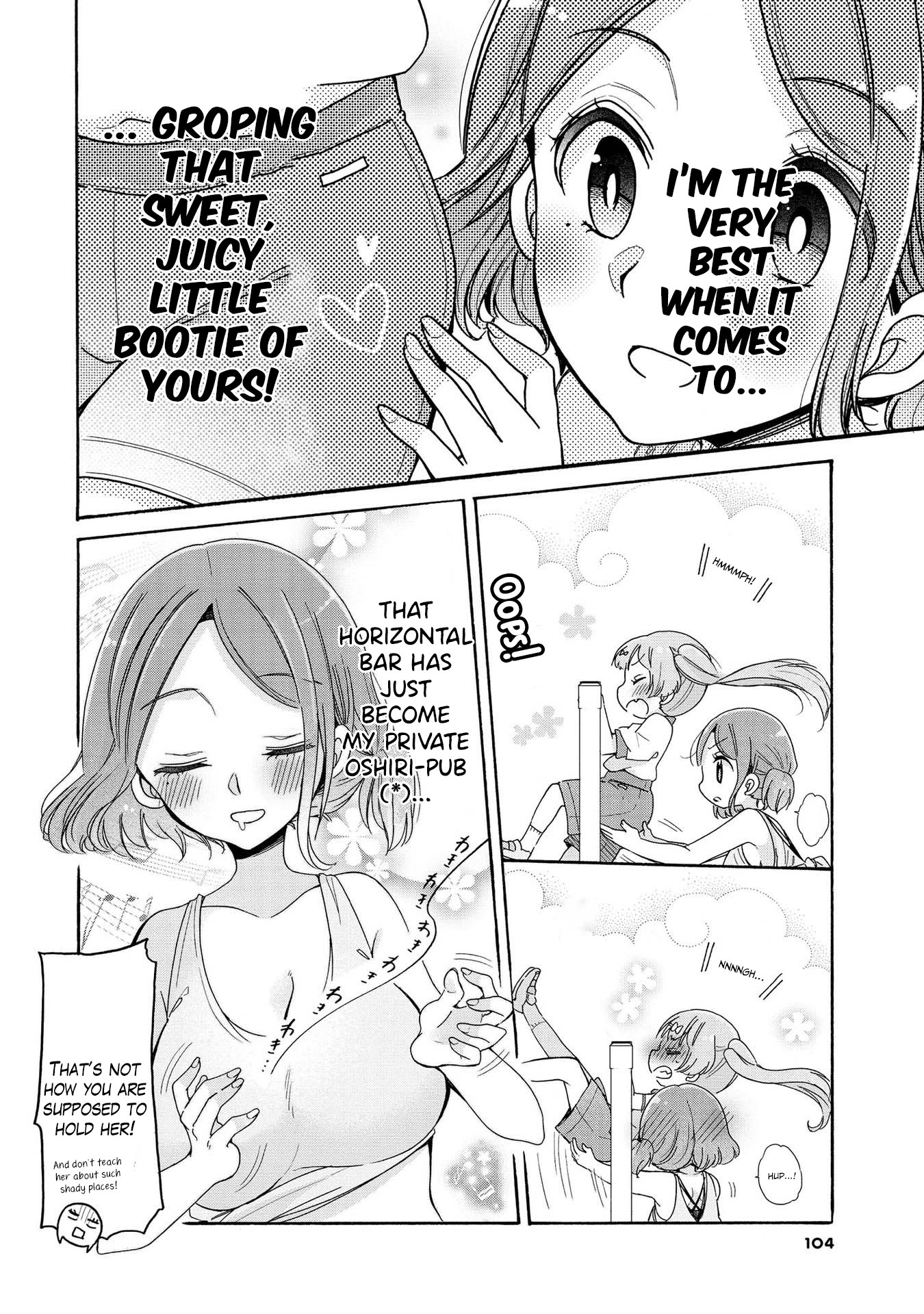 Onee-san wa Joshi Shougakusei ni Kyoumi ga arimasu. Chapter 13 page 9 - Chapter 13: A Training Day with the Big Sis she admires