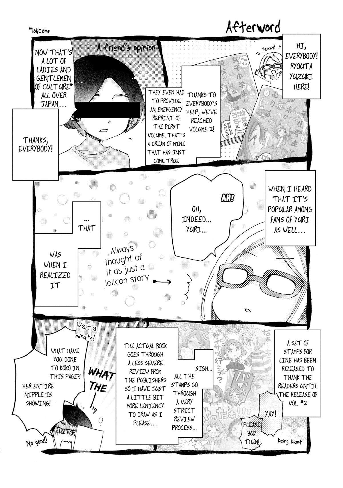Onee-san wa Joshi Shougakusei ni Kyoumi ga arimasu. Chapter 14.5 page 14 - Chapter 14.5: Extras