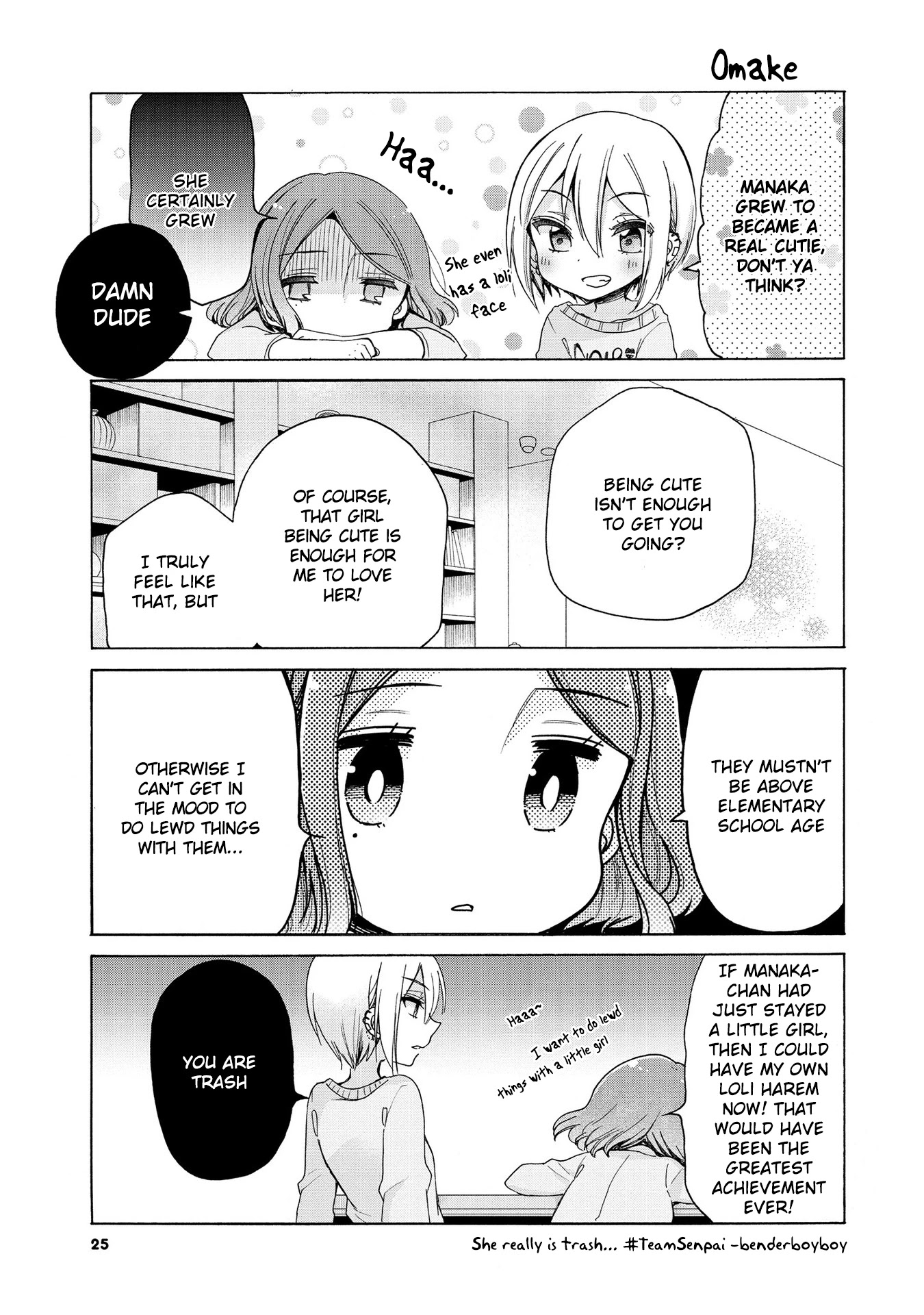 Onee-san wa Joshi Shougakusei ni Kyoumi ga arimasu. Chapter 15 page 25 - Chapter 15: The current little girl and the last little girl