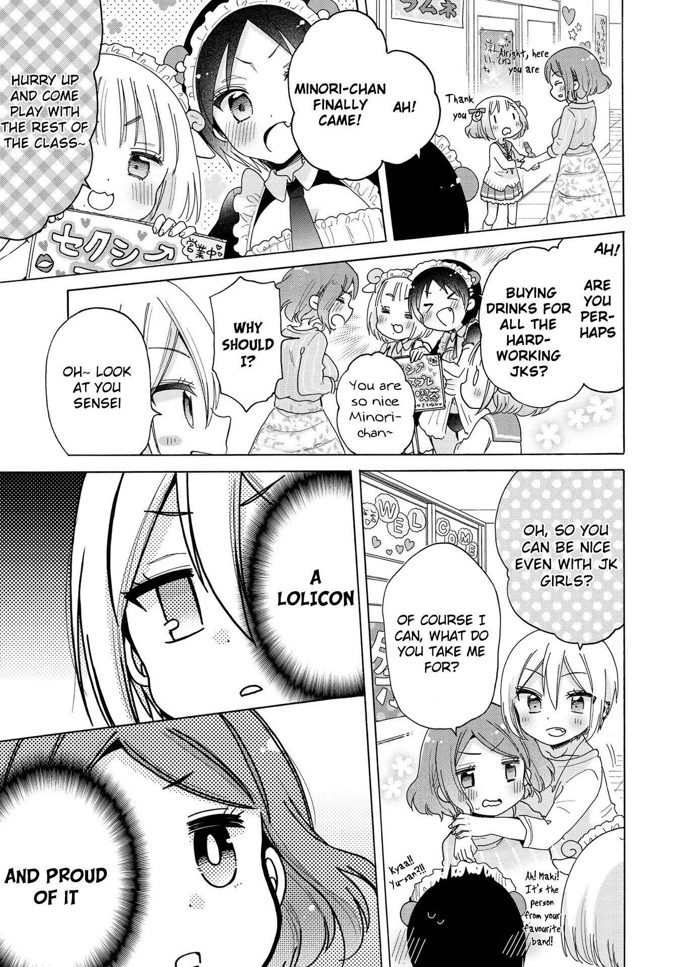 Onee-san wa Joshi Shougakusei ni Kyoumi ga arimasu. Chapter 17 page 10 - Chapter 17: Minori-Chan Sensei and The Cultural Festival