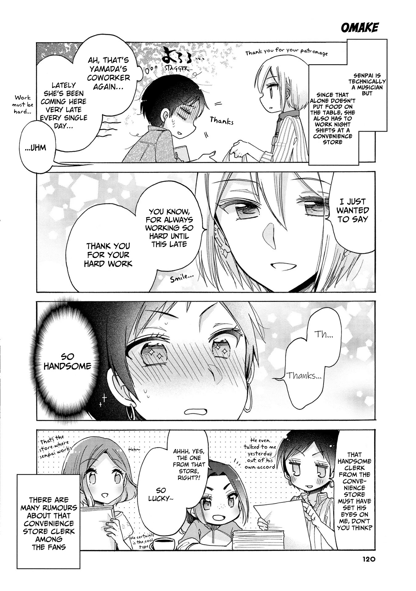 Onee-san wa Joshi Shougakusei ni Kyoumi ga arimasu. Chapter 19.1 page 8 - Chapter 19.1: Extra ①