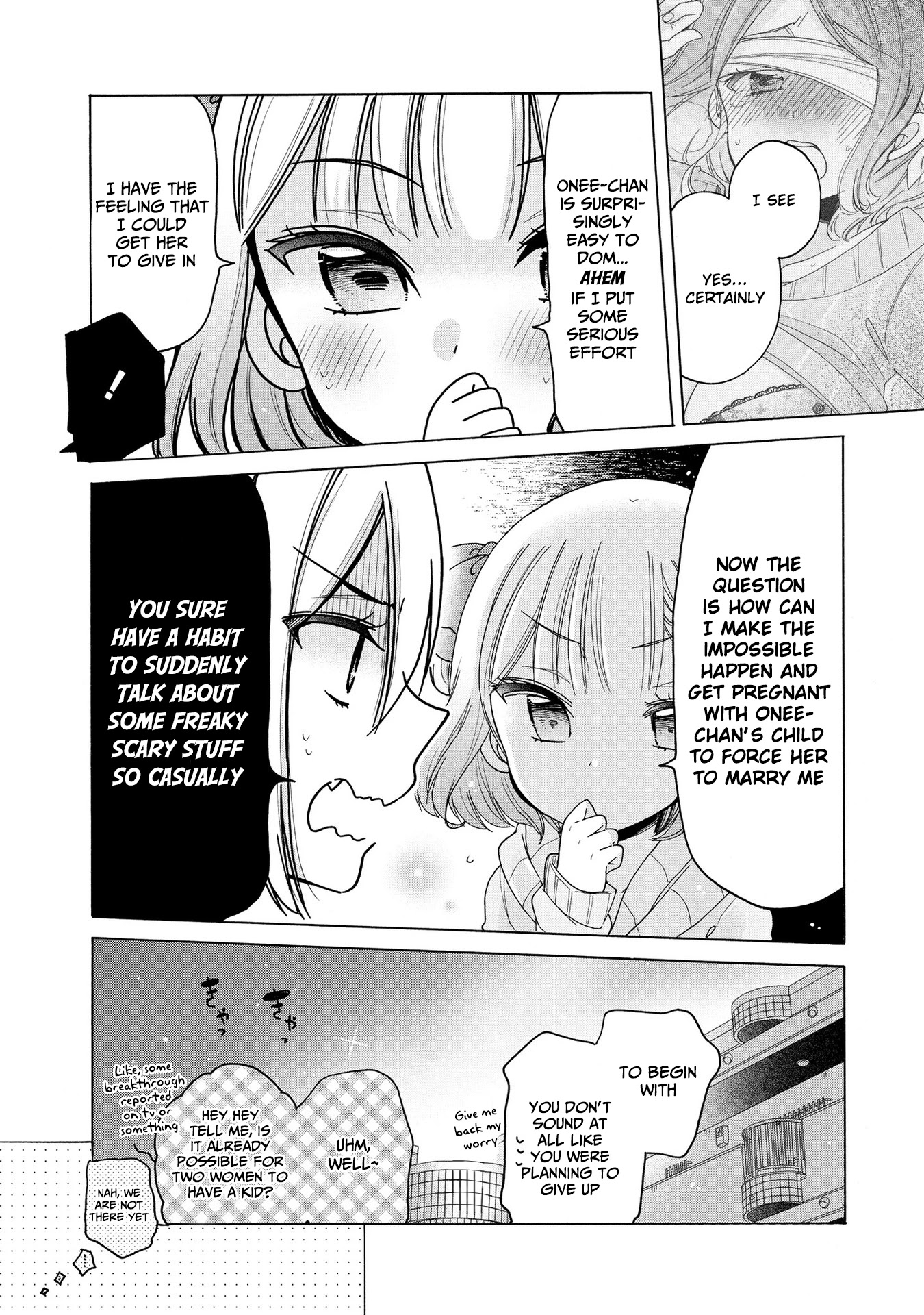 Onee-san wa Joshi Shougakusei ni Kyoumi ga arimasu. Chapter 19.4 page 4 - Chapter 19.4: Extra ④