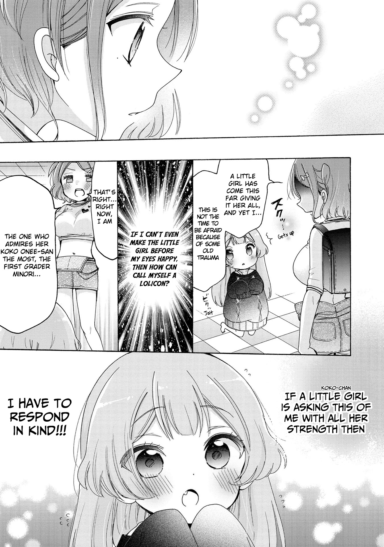 Onee-san wa Joshi Shougakusei ni Kyoumi ga arimasu. Chapter 19 page 18 - Chapter 19: Strategy For Defeating The OneLoli Blues