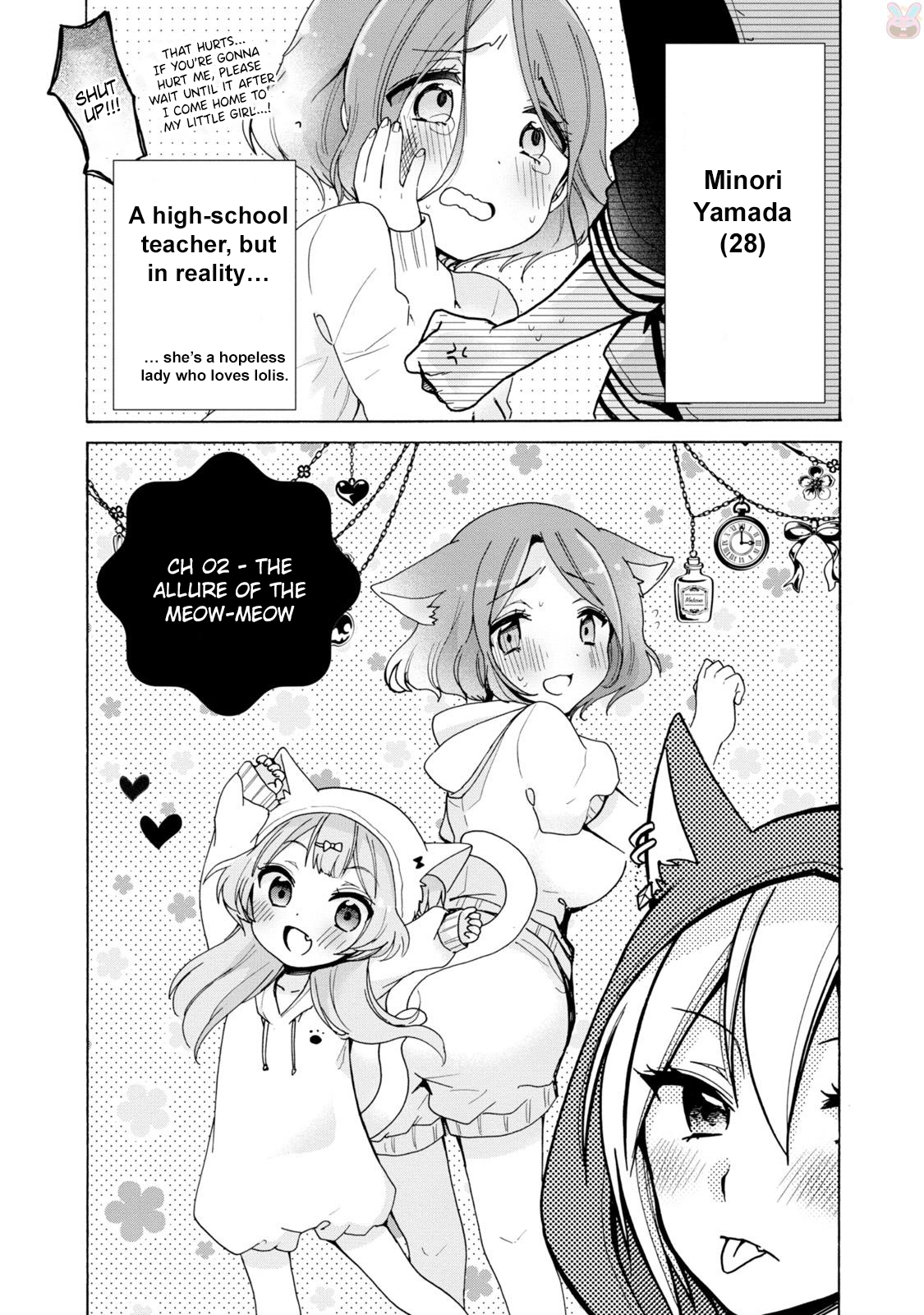 Onee-san wa Joshi Shougakusei ni Kyoumi ga arimasu. Chapter 2 page 3 - Chapter 2: The Allure of the Meow-Meow