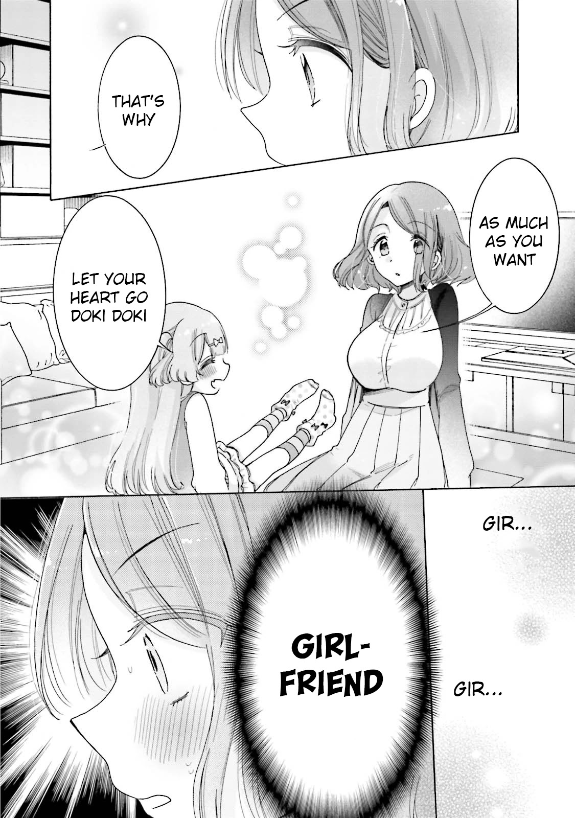 Onee-san wa Joshi Shougakusei ni Kyoumi ga arimasu. Chapter 21 page 11 - Chapter 21: Little Girl Love Simulation