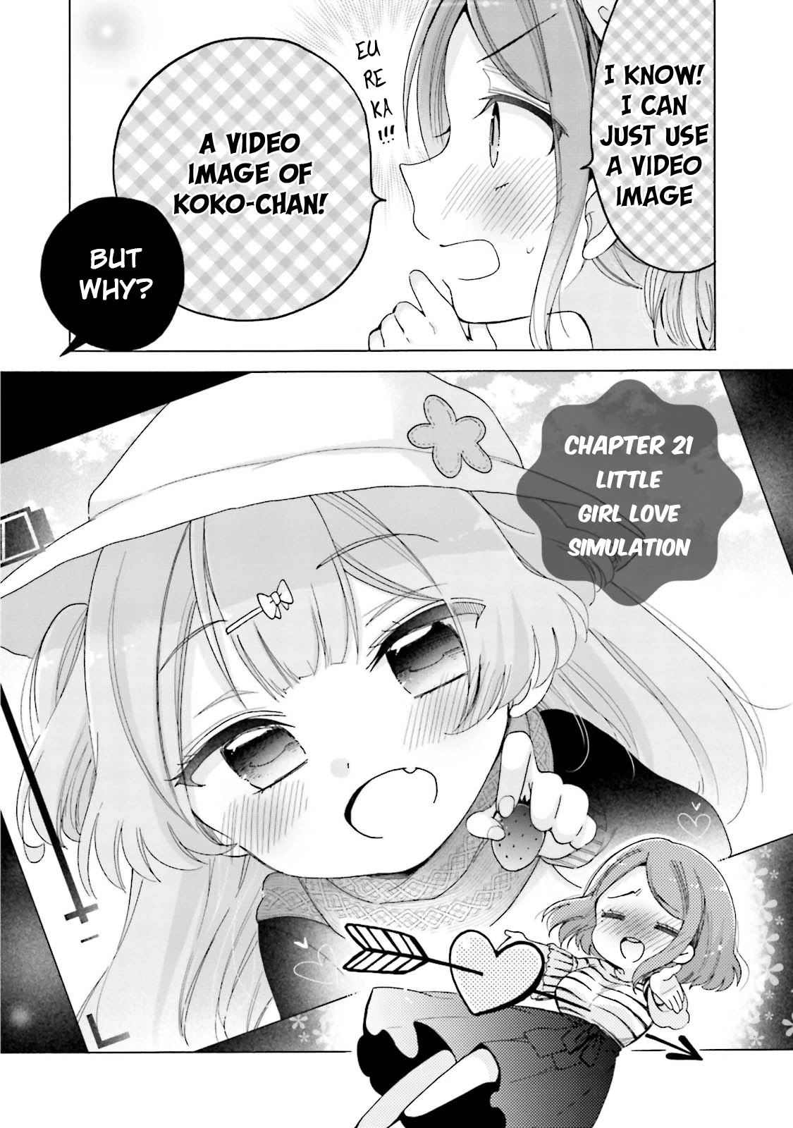 Onee-san wa Joshi Shougakusei ni Kyoumi ga arimasu. Chapter 21 page 3 - Chapter 21: Little Girl Love Simulation