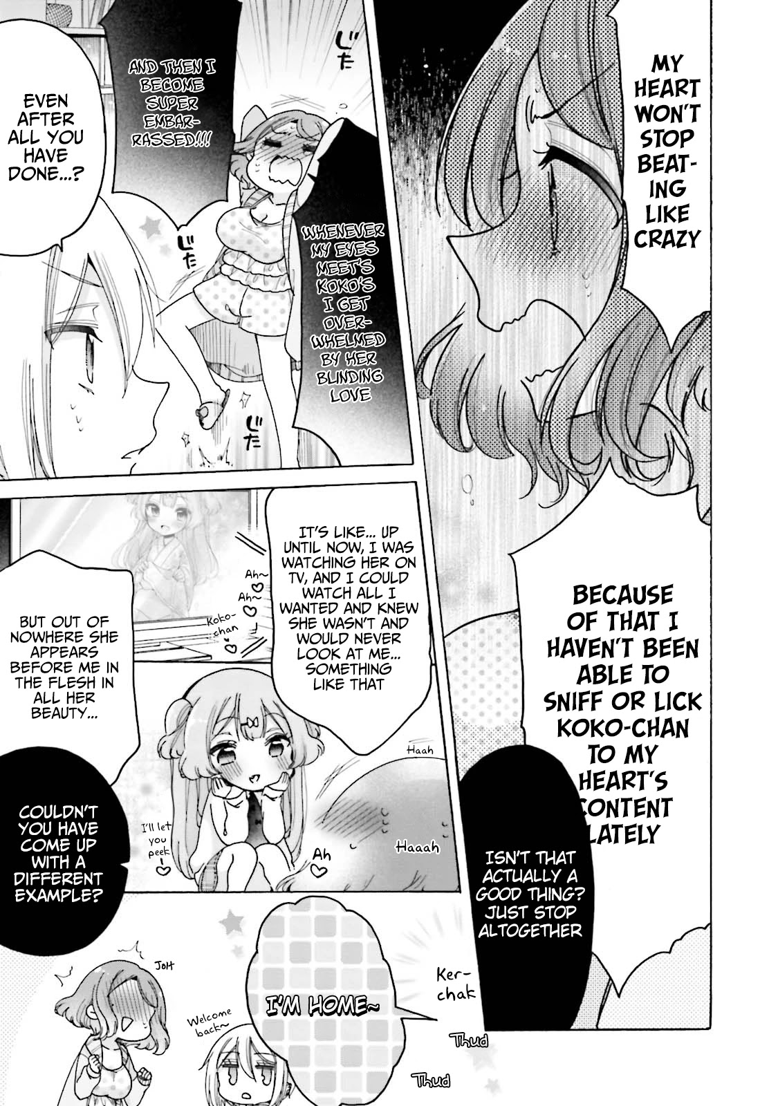 Onee-san wa Joshi Shougakusei ni Kyoumi ga arimasu. Chapter 22 page 4 - Chapter 22: Girlfriends' First Night