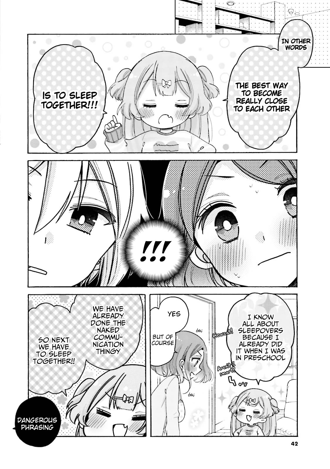 Onee-san wa Joshi Shougakusei ni Kyoumi ga arimasu. Chapter 22 page 7 - Chapter 22: Girlfriends' First Night
