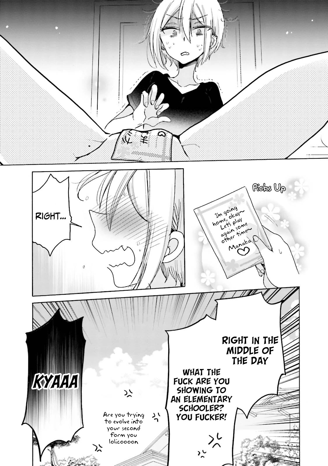 Onee-san wa Joshi Shougakusei ni Kyoumi ga arimasu. Chapter 23.5 page 10 - Chapter 23.5: Finding The Moles