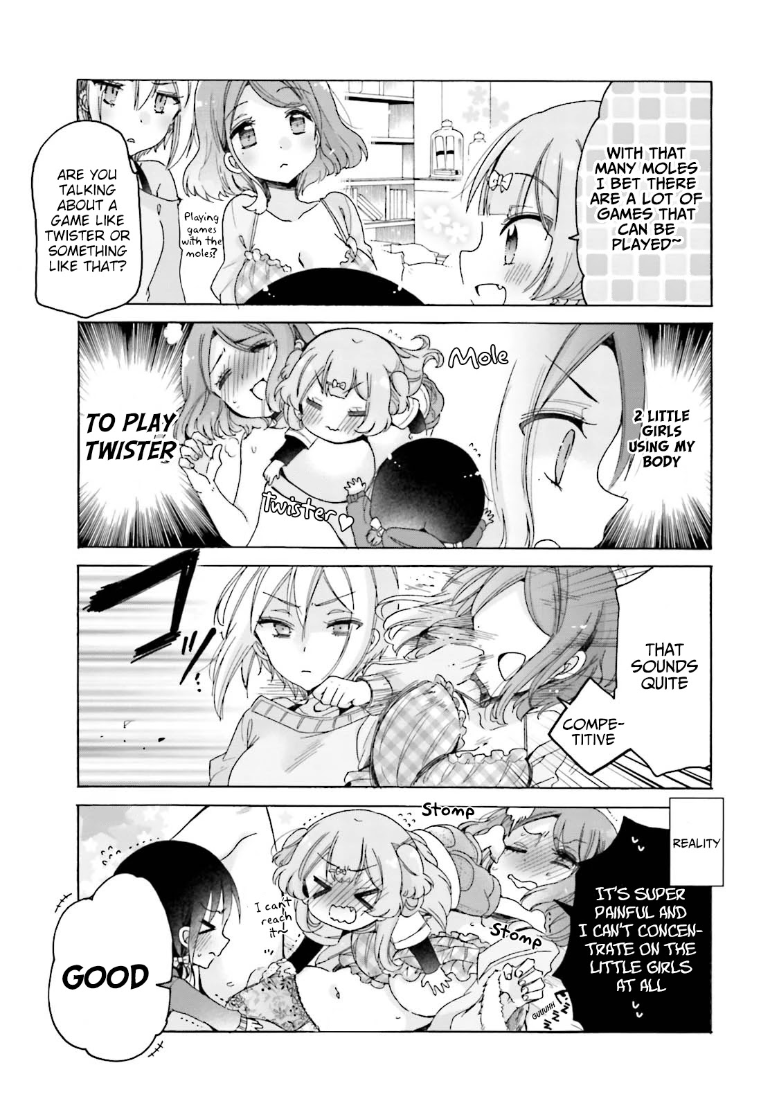 Onee-san wa Joshi Shougakusei ni Kyoumi ga arimasu. Chapter 23.5 page 14 - Chapter 23.5: Finding The Moles