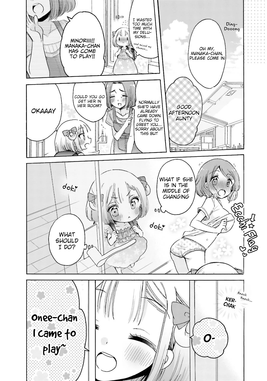 Onee-san wa Joshi Shougakusei ni Kyoumi ga arimasu. Chapter 23.5 page 4 - Chapter 23.5: Finding The Moles