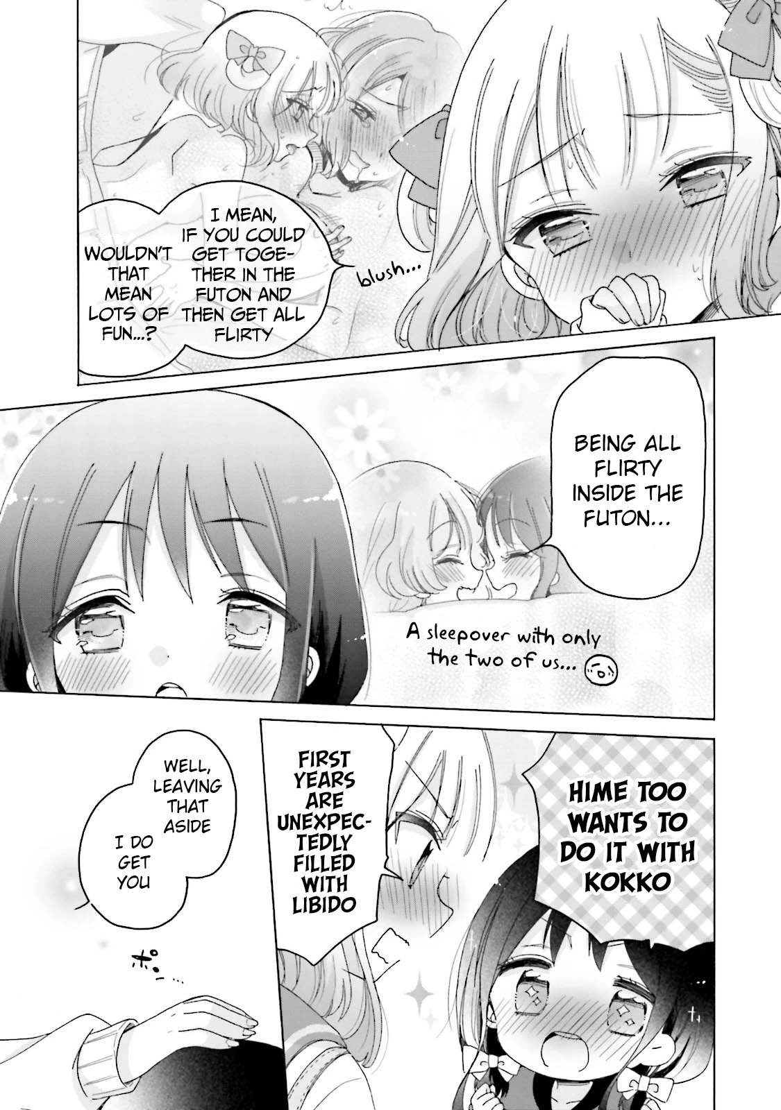 Onee-san wa Joshi Shougakusei ni Kyoumi ga arimasu. Chapter 23 page 10 - Chapter 23: Holy Night PinPoint Game